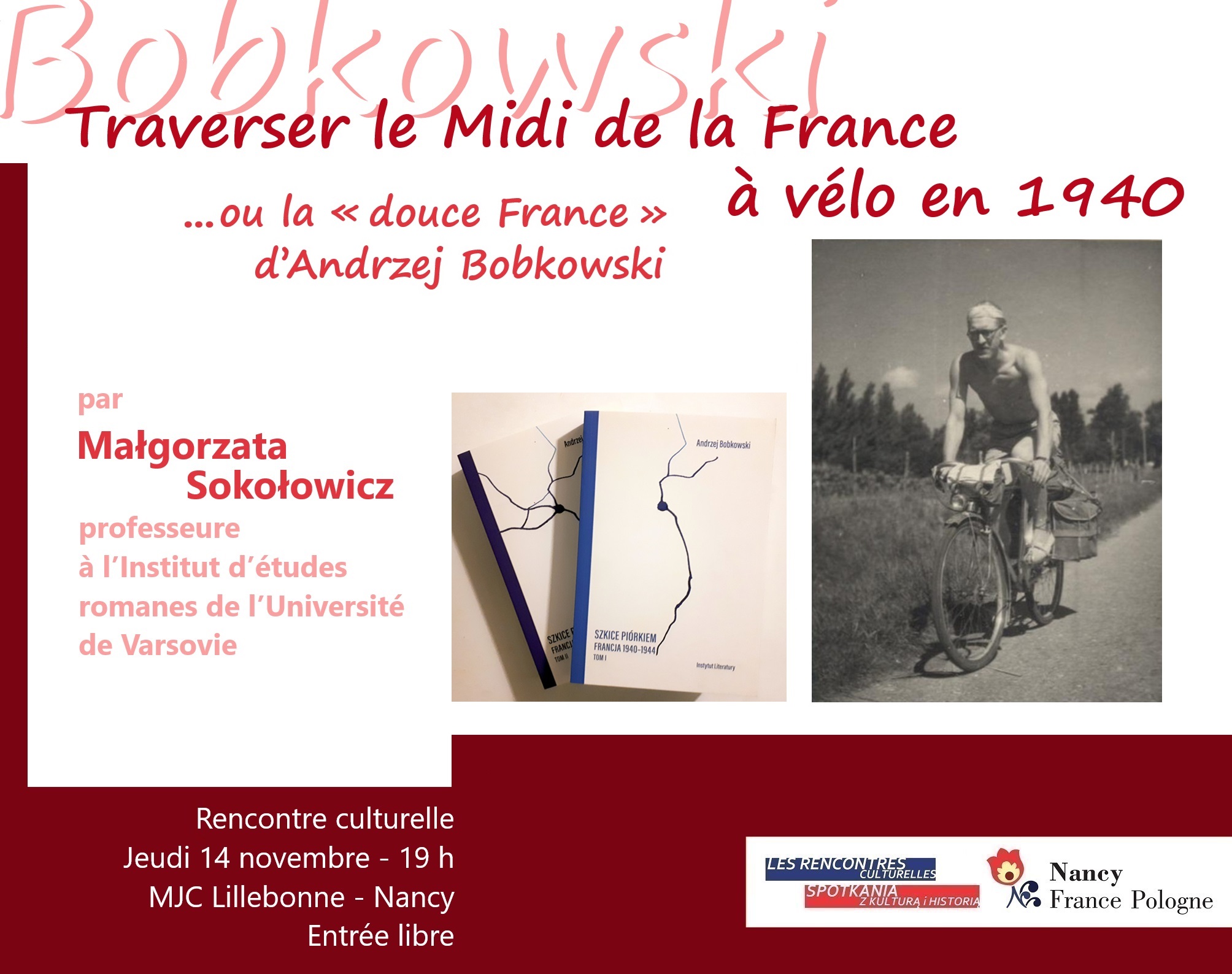 Traverser le Midi de la France à vélo en 1940, ou la « douce France » d’Andrzej Bobkowski