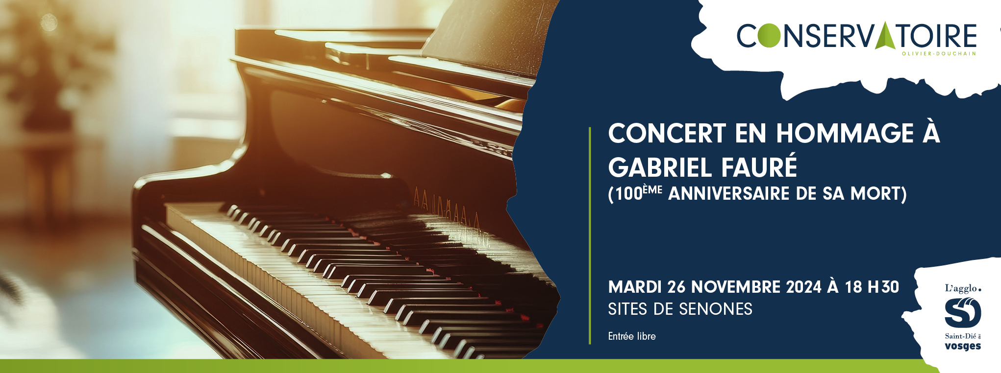 Concert en hommage à Gabriel Fauré