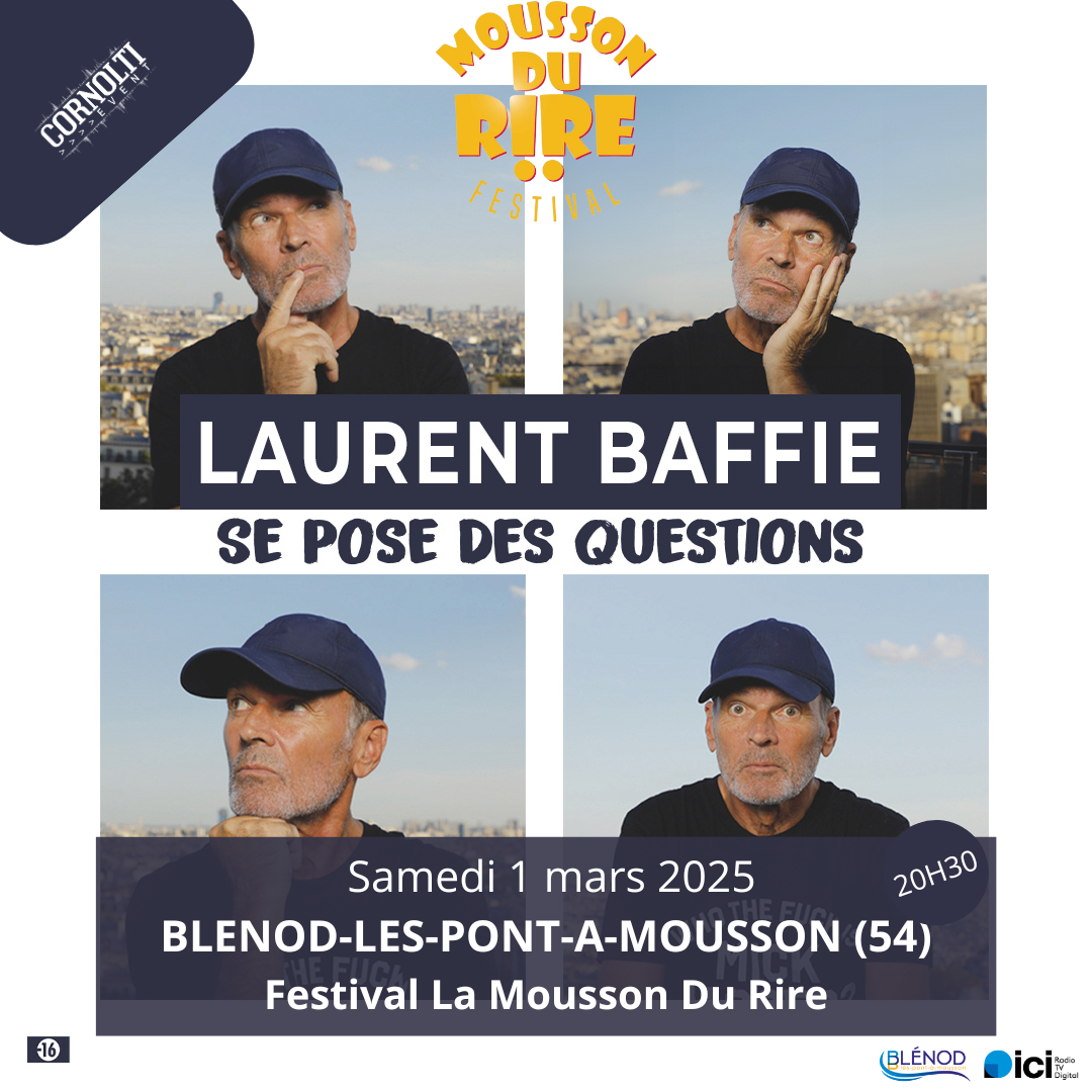 Laurent Baffie se pose des questions – La Mousson Du Rire 2025 Laurent Baffie se pose des questions – La Mousson Du Rire 2025