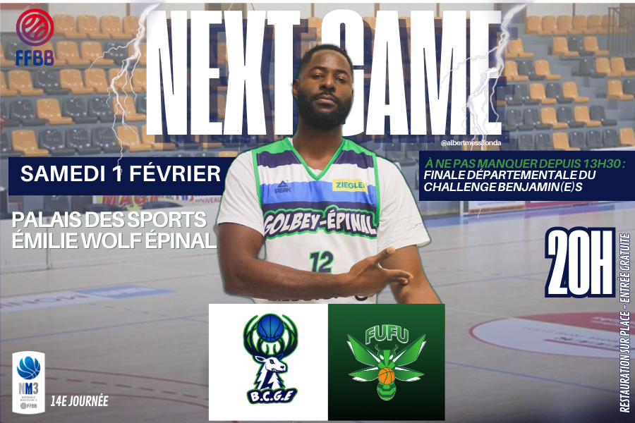 Match NM3 BCGE VS Furdenheim Match NM3 BCGE VS Furdenheim