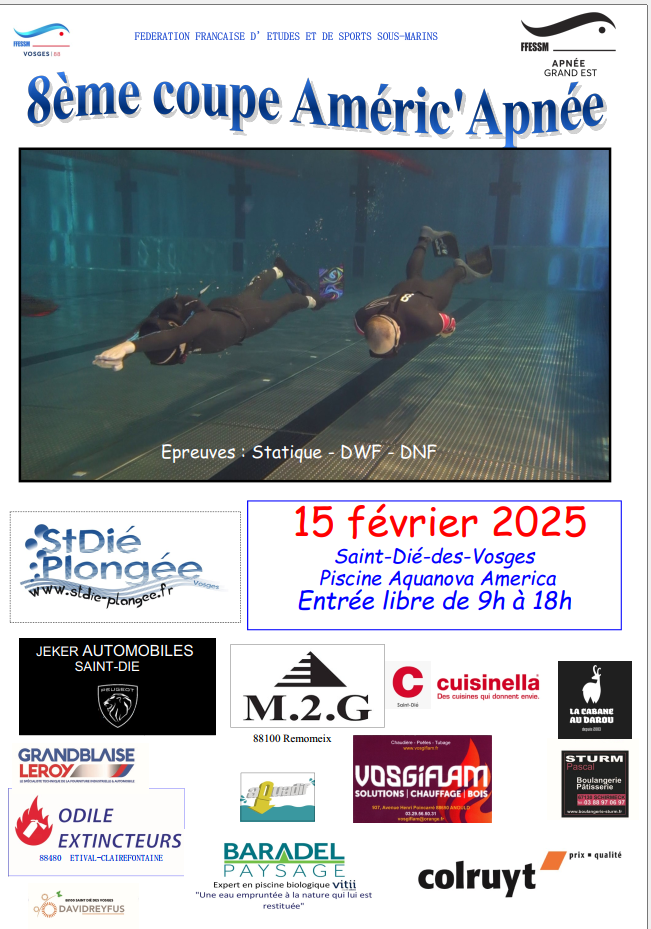 8 ème Coupe Améric’Apnée