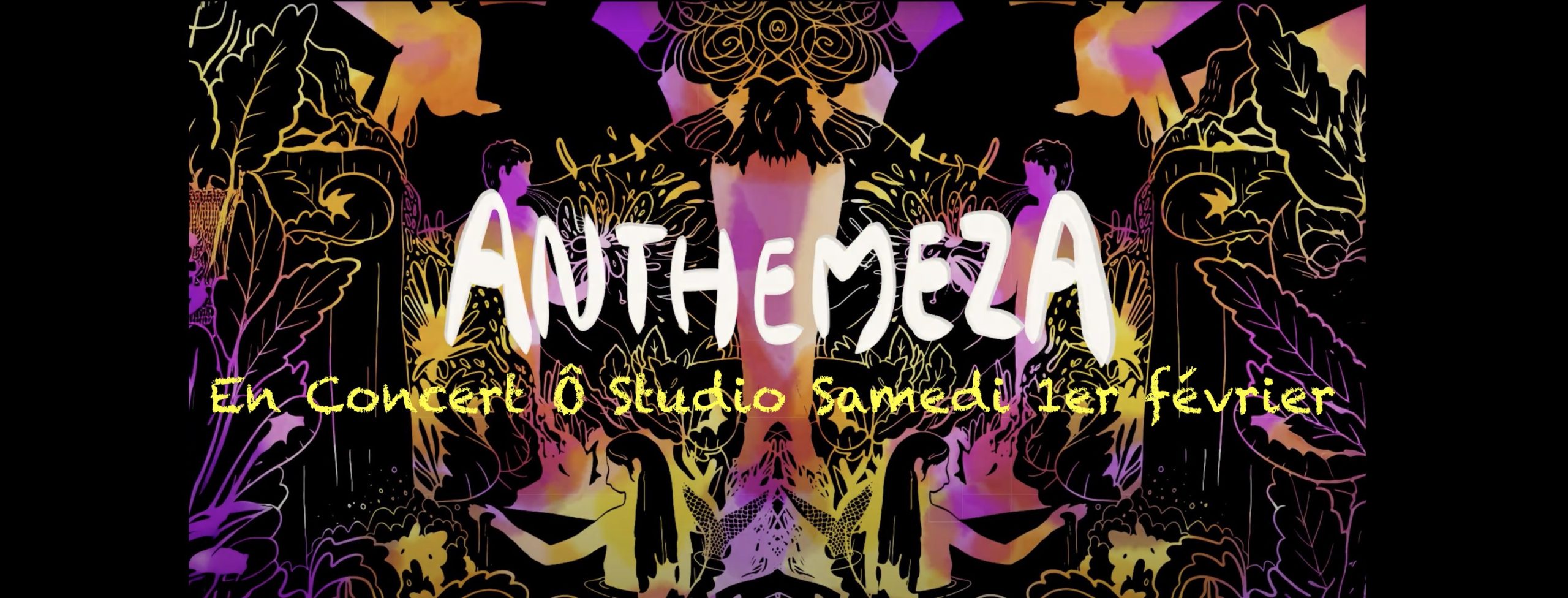 Anthemeza en Concert Ô Studio
