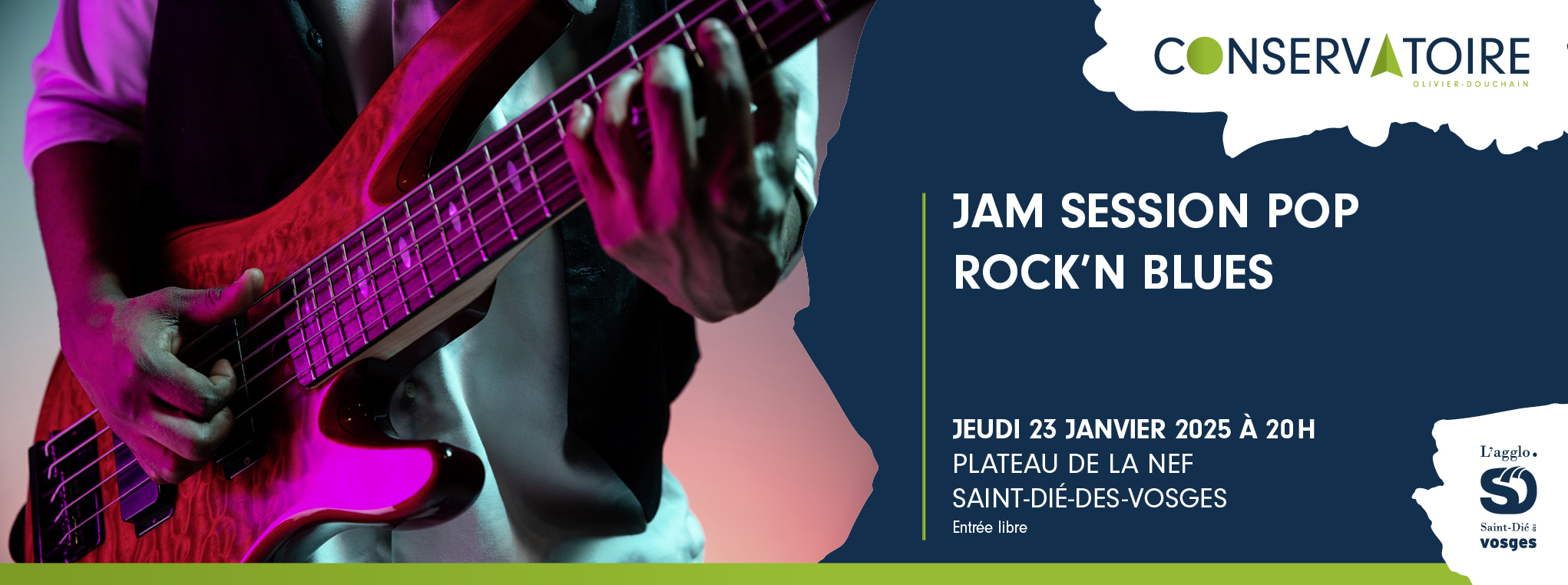 Jam session pop rock&rsquo;n blues