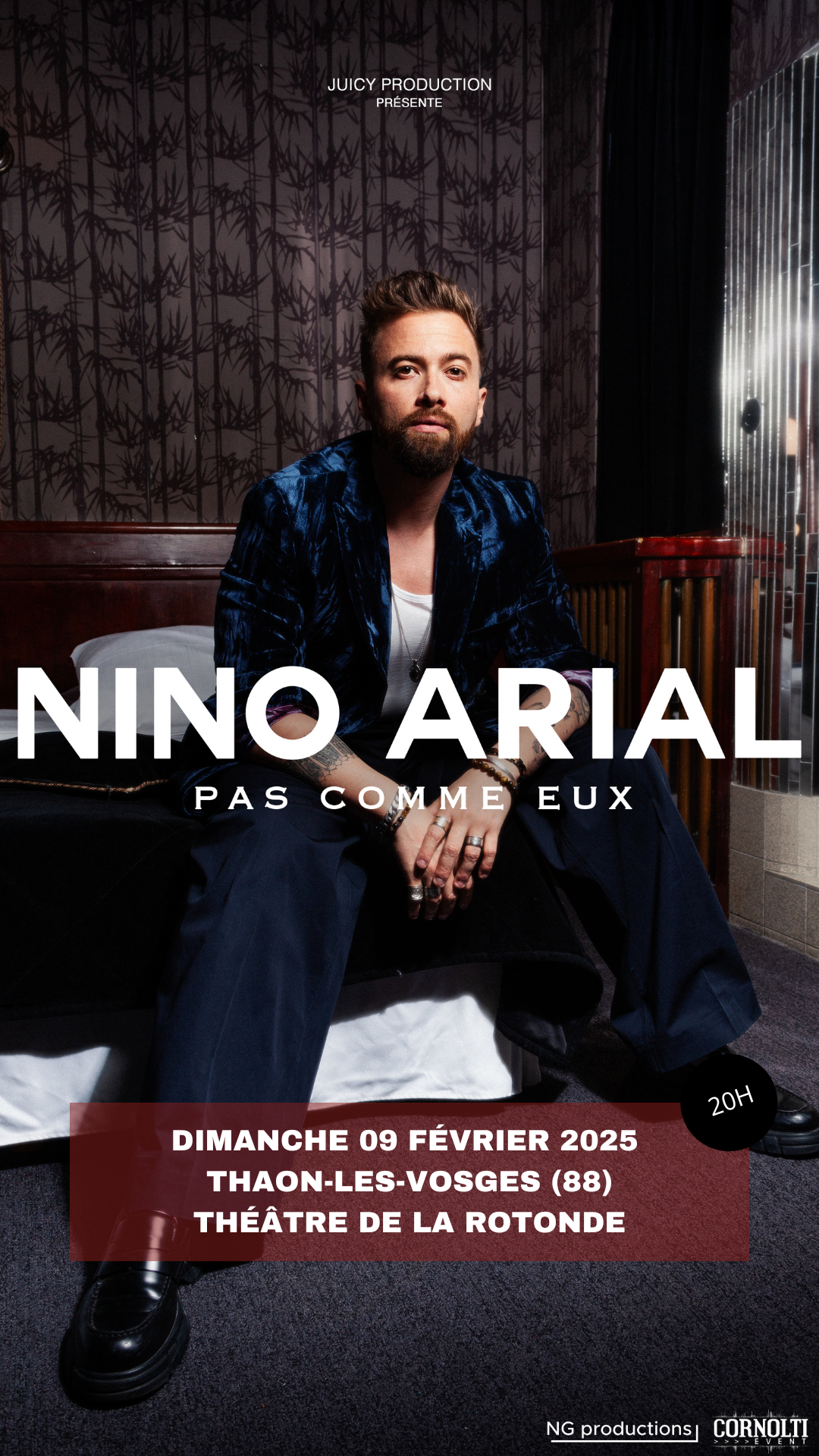 Nino Arial – Pas comme eux – Thaon-Les-Vosges Nino Arial – Pas comme eux – Thaon-Les-Vosges