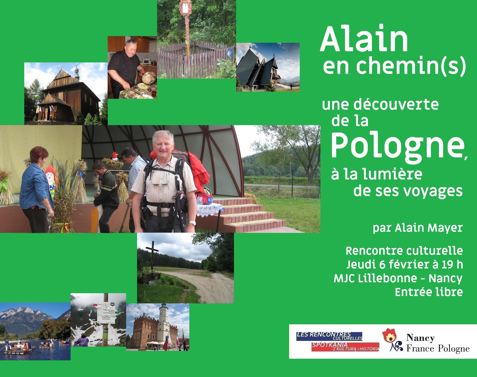 Alain en chemin(s) : une découverte de la Pologne