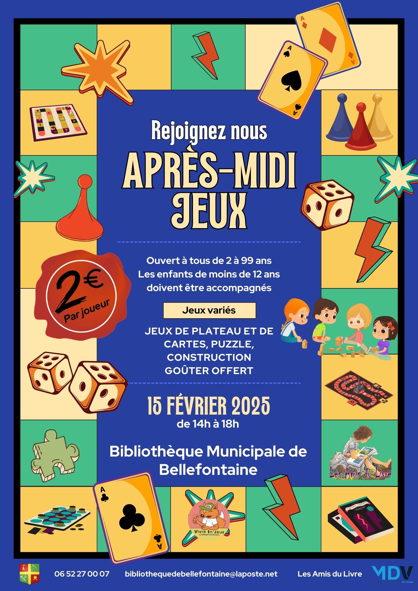 Après-midi jeux de société Après-midi jeux de société