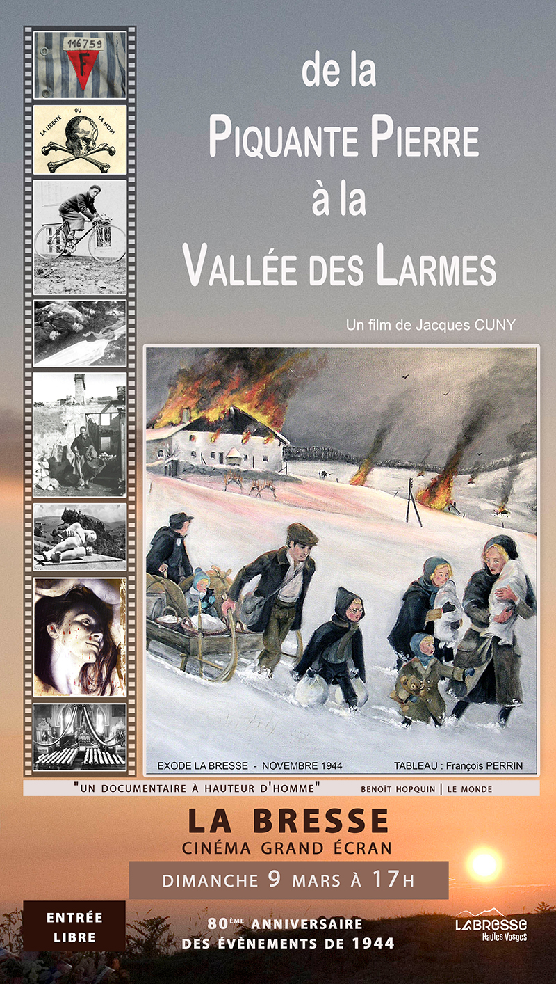 Film documentaire : De la Piquante Pierre à la vallée des larmes Film documentaire : De la Piquante Pierre à la vallée des larmes