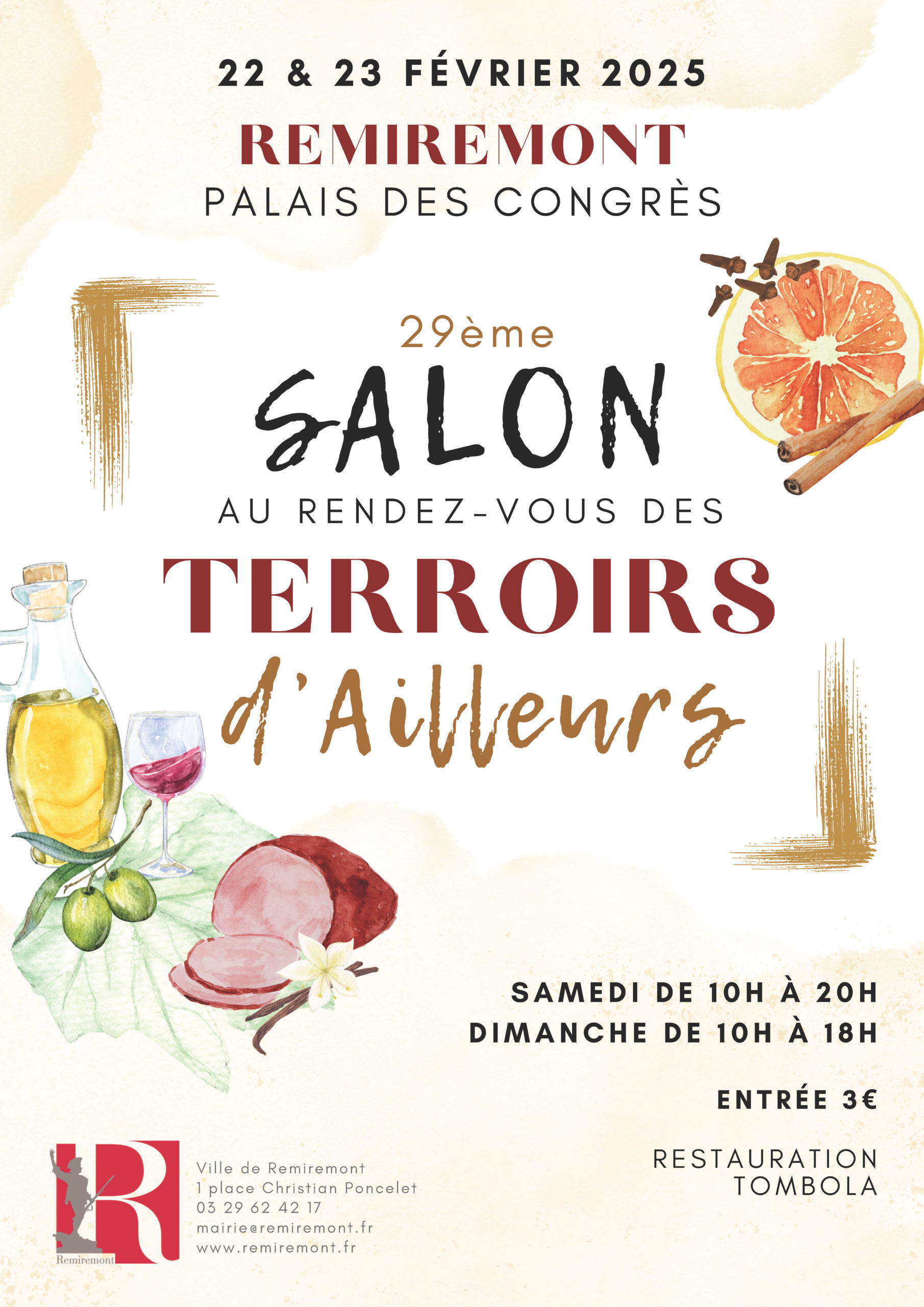 29ème Salon « Au Rendez-vous des Terroirs d’Ailleurs » 29ème Salon « Au Rendez-vous des Terroirs d’Ailleurs »