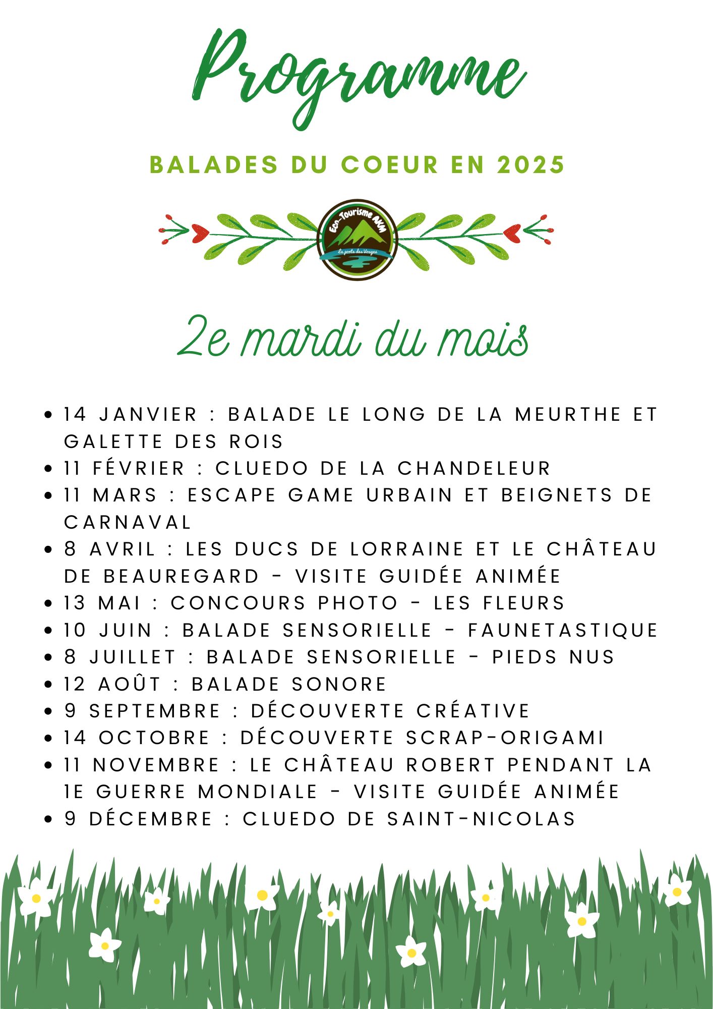 Balade du cœur en 2025 Balade du cœur en 2025