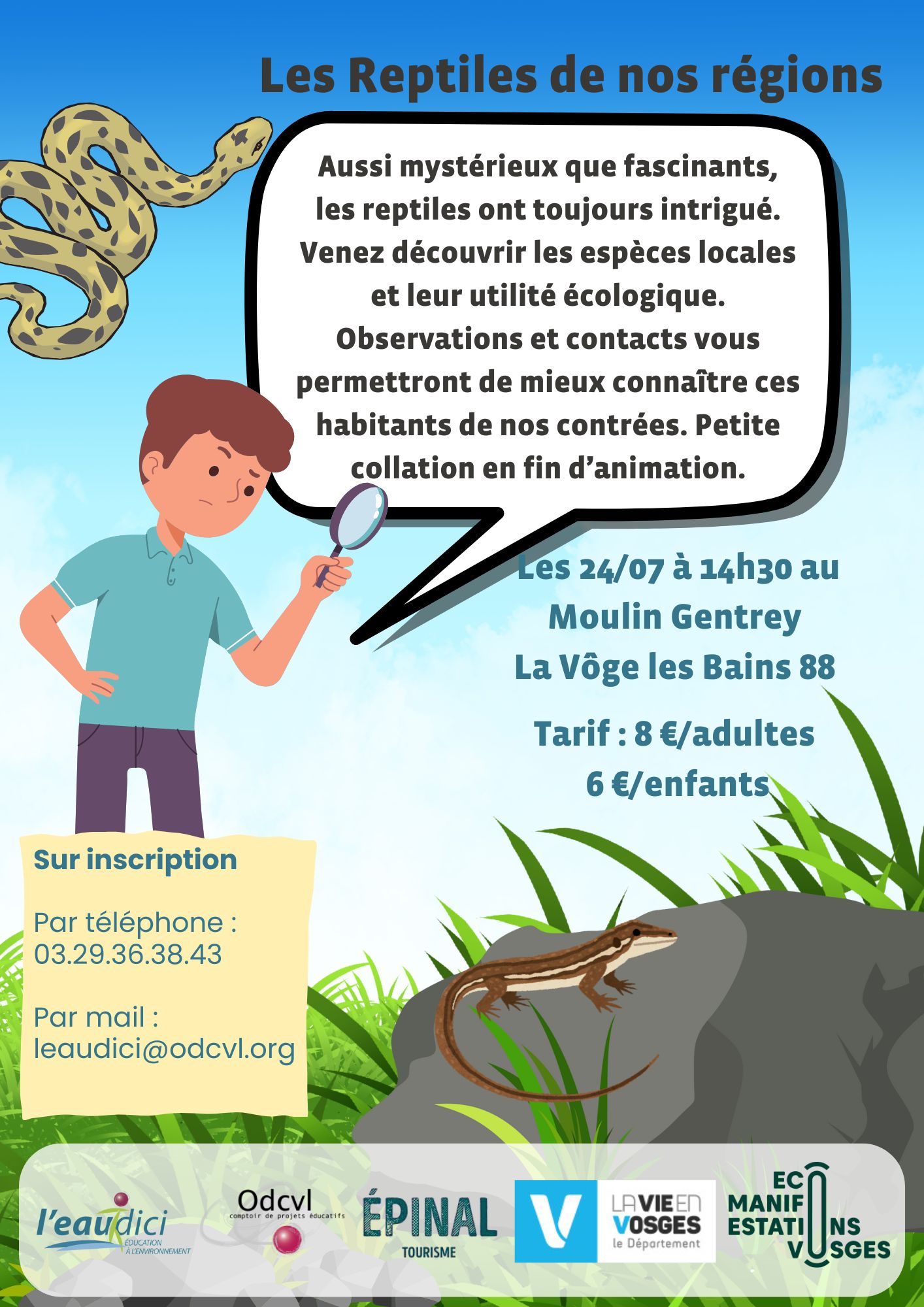 Les Reptiles de nos régions Les Reptiles de nos régions