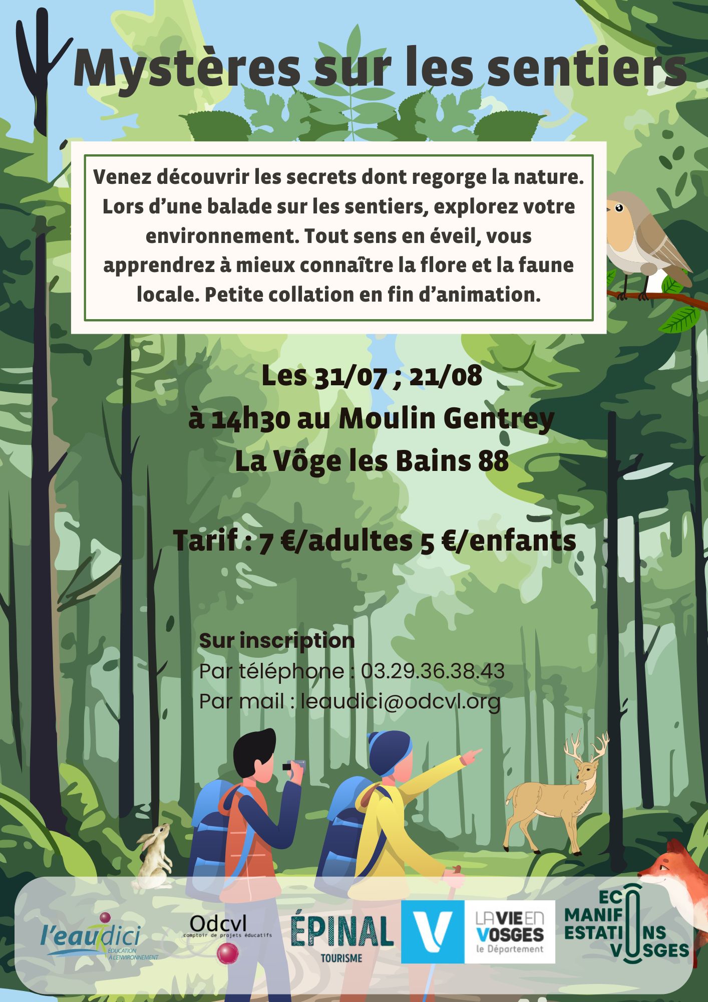 Mystères sur les sentiers