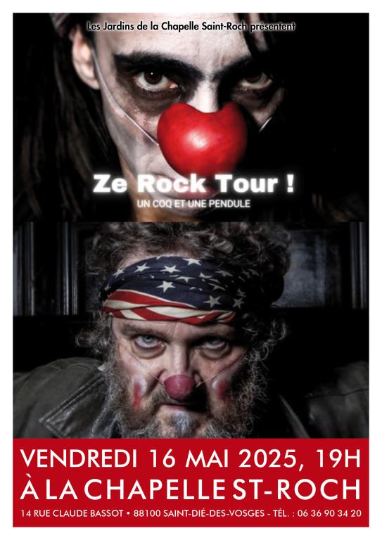Ze Rock Tour ! UN COQ ET UNE PENDULE