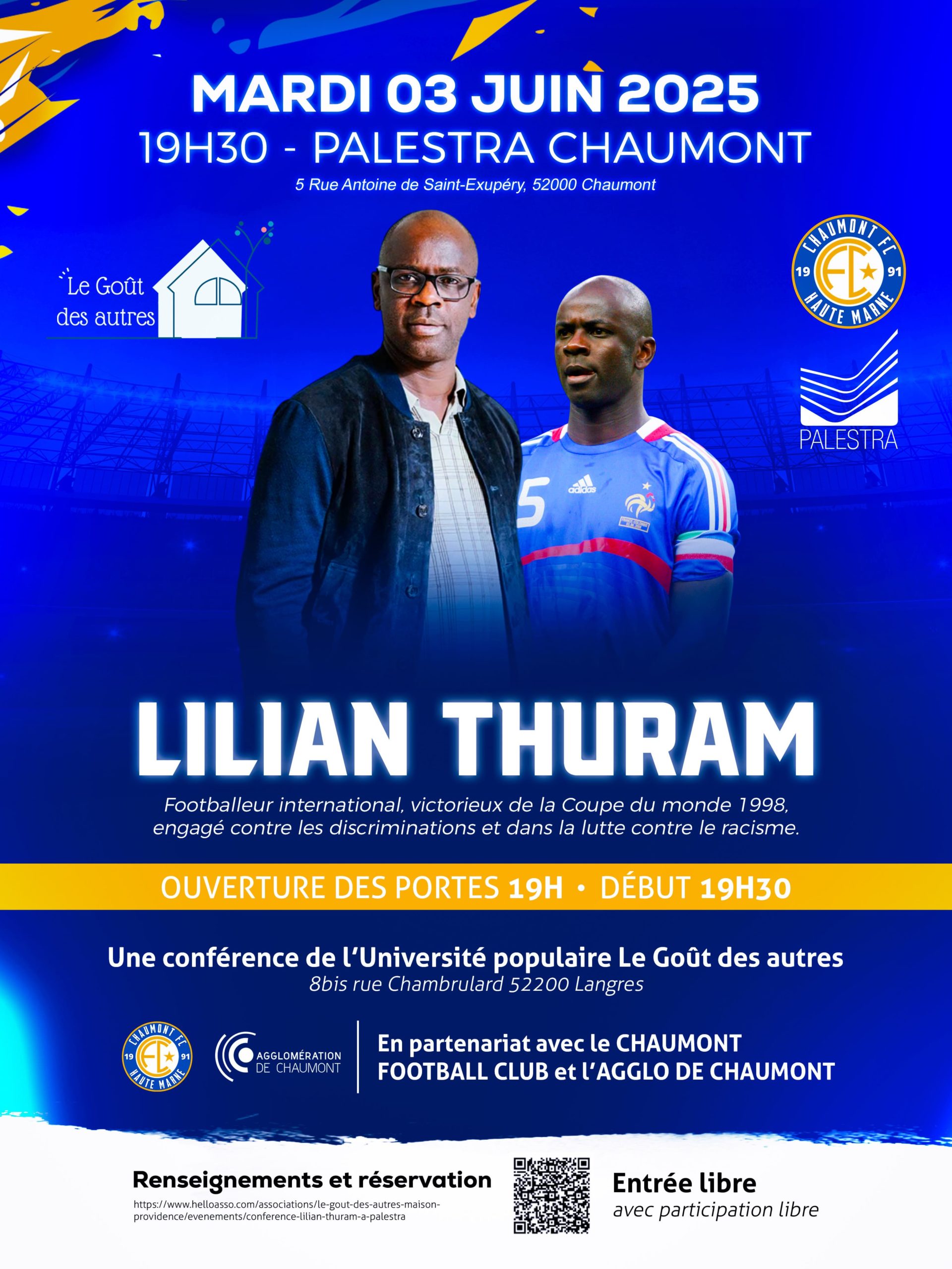 Conférence LIlian THURAM