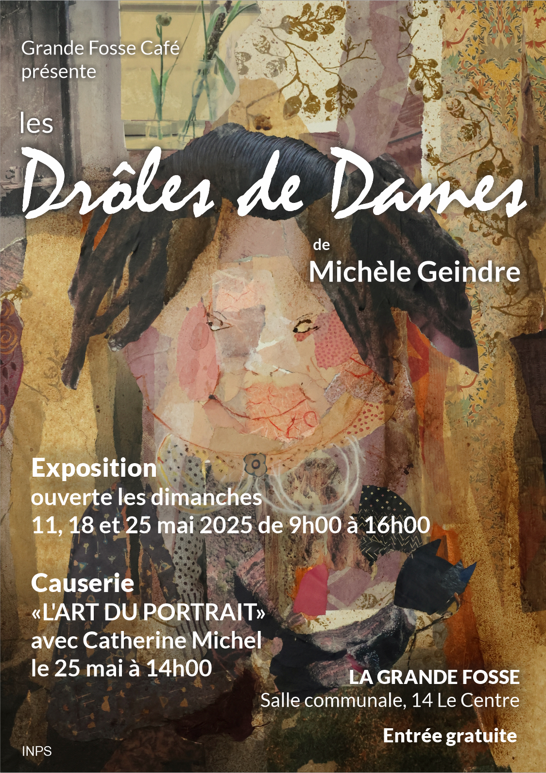 Exposition de peinture « Les Drôles de Dames » de Michèle Geindre Exposition de peinture « Les Drôles de Dames » de Michèle Geindre