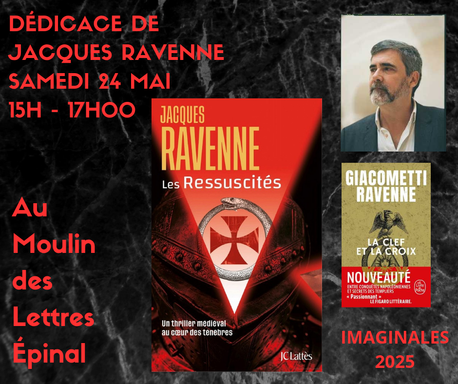 DÉDICACE DE JACQUES RAVENNE DÉDICACE DE JACQUES RAVENNE