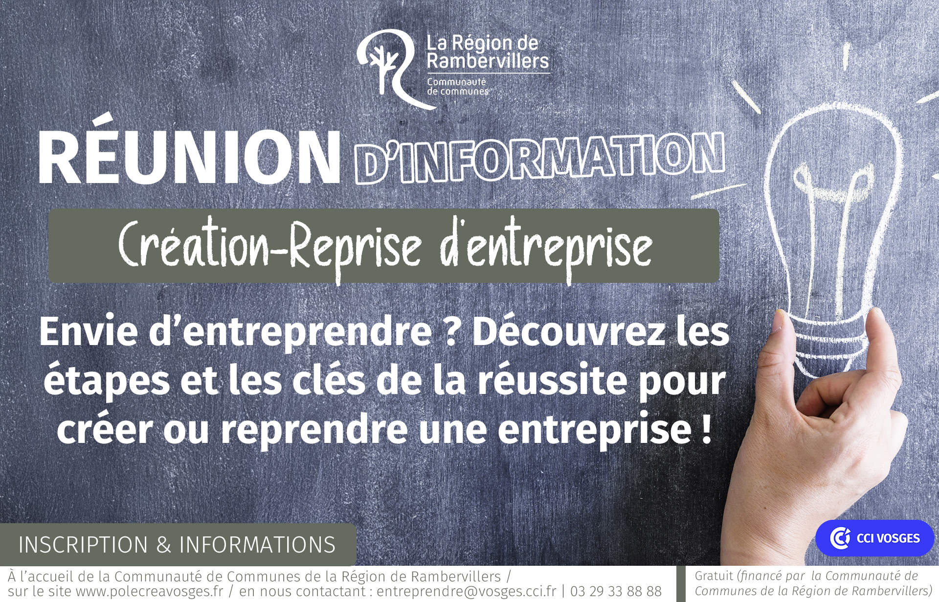 Vous avez un projet de création ou de reprise d’entreprise ? Vous avez un projet de création ou de reprise d’entreprise ?