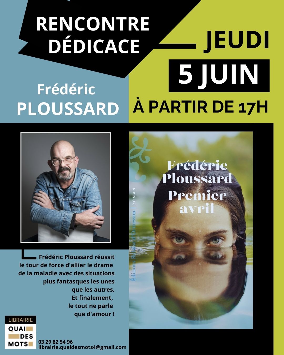 Rencontre-dédicace avec Frédéric Ploussard