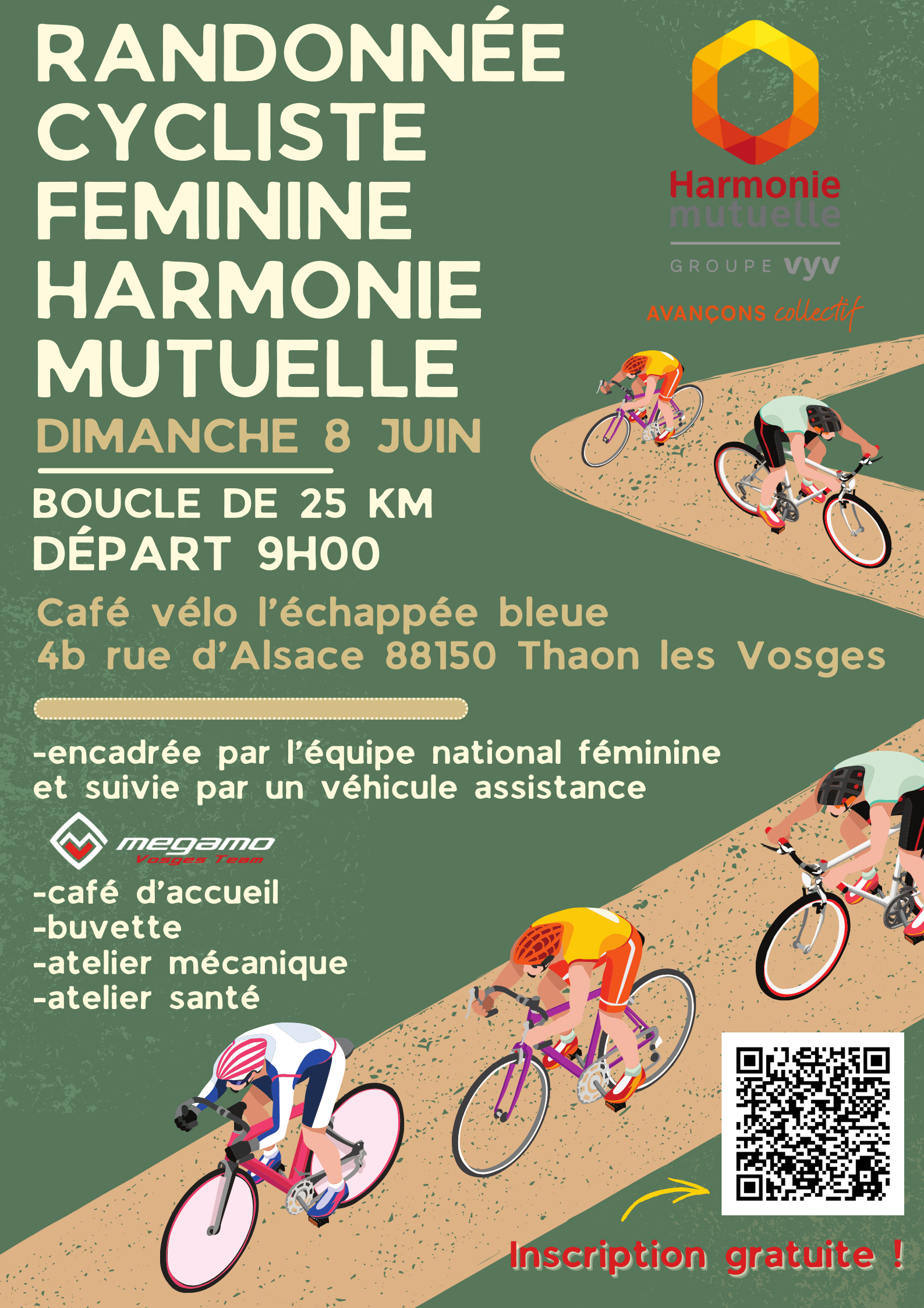 Roulons ensemble, et au féminin !