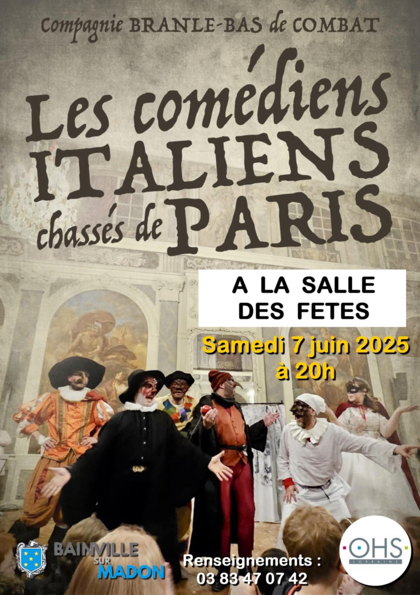 Les comédiens Italiens chassés de Paris Les comédiens Italiens chassés de Paris