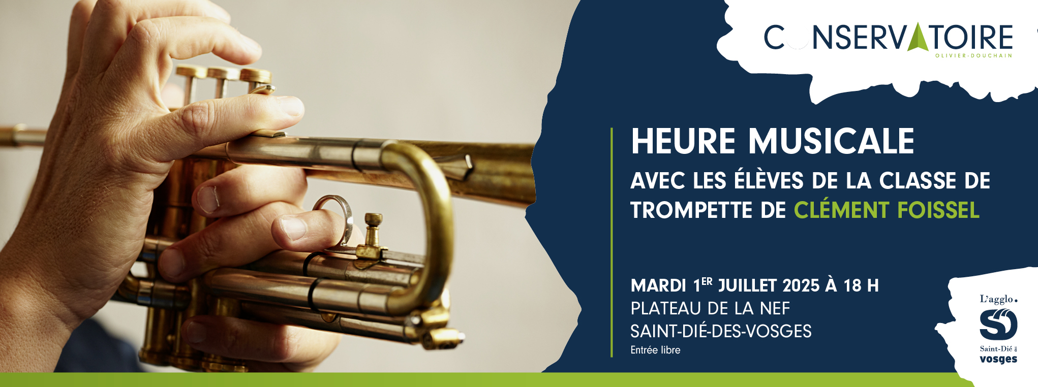 Heure Musicale avec les élèves de la classe de trompette