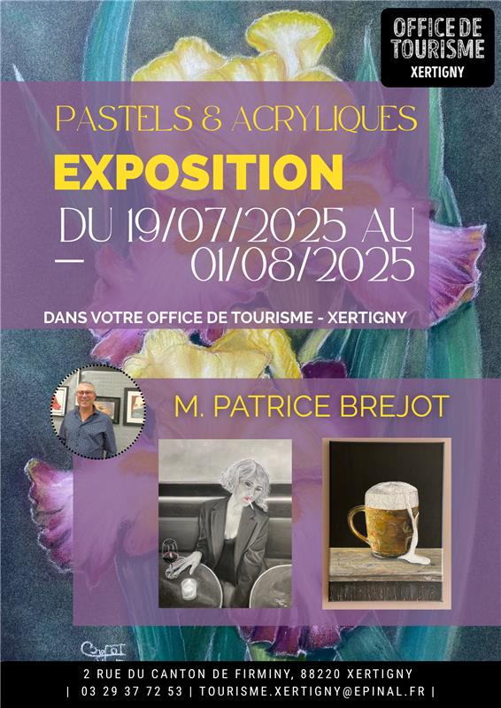 Exposition peinture : M. Patrice BREJOT Exposition peinture : M. Patrice BREJOT