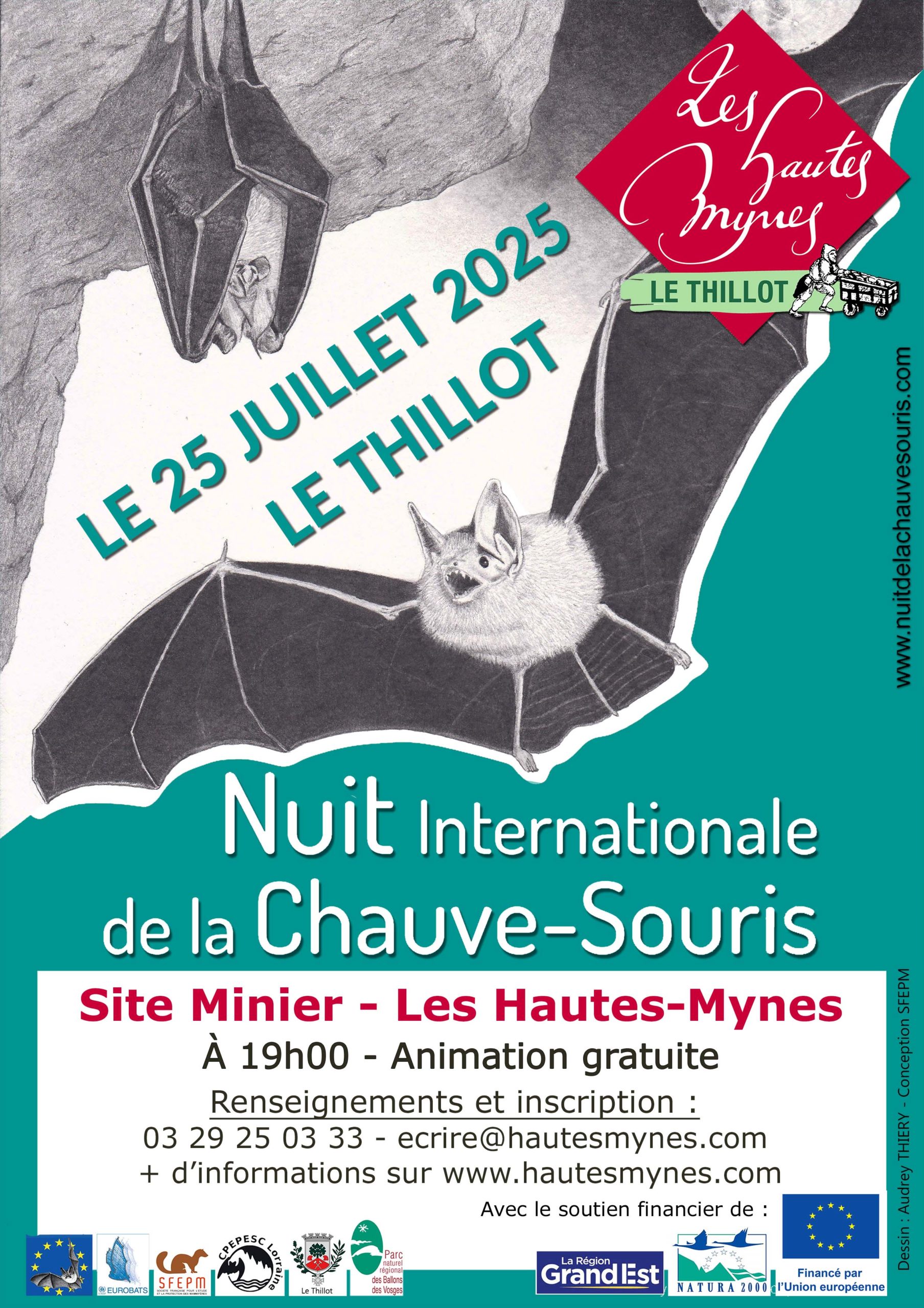 29e Nuit internationale de la chauve-souris aux Hautes-Mynes du Thillot