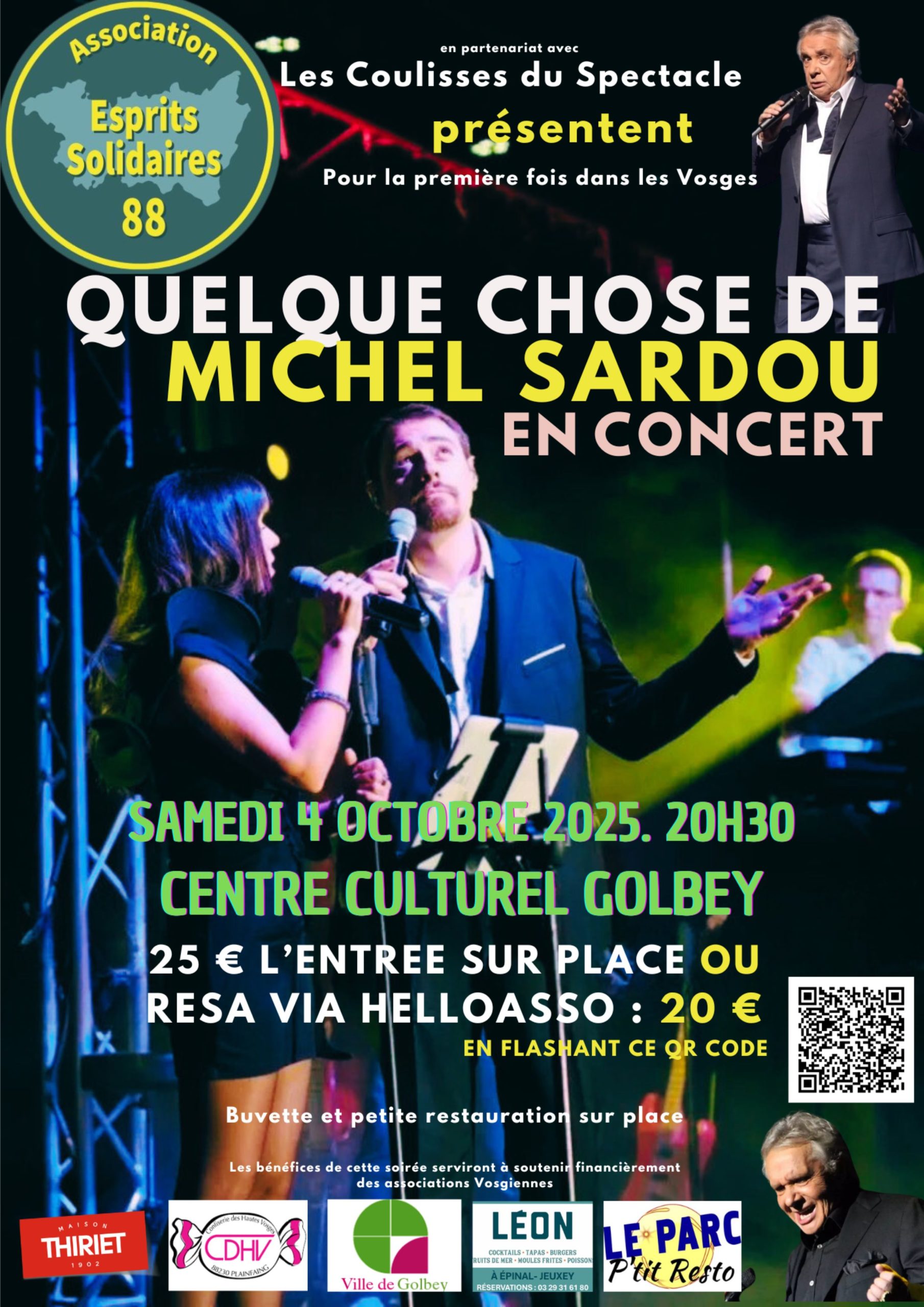 Quelque chose de Michel Sardou en concert