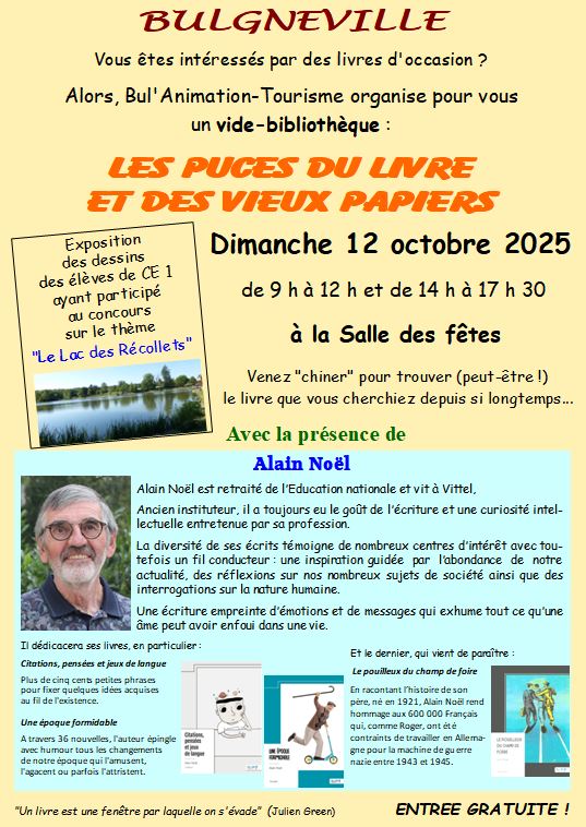 Salon des Puces du livre et des vieux papiers