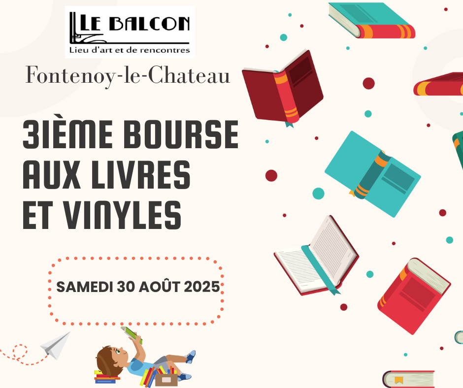 3ième Bourse aux livres et vinyles