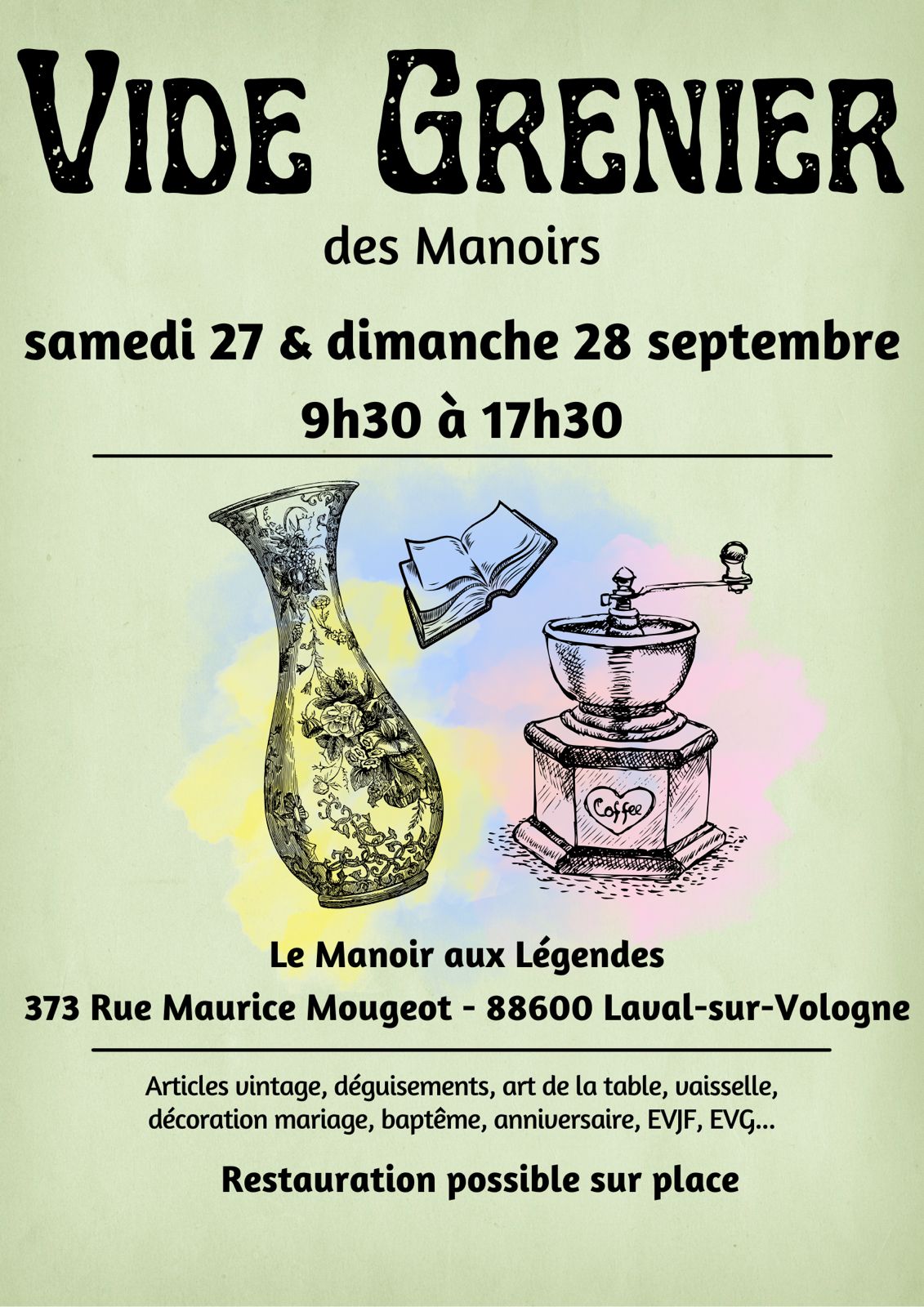 Vide Grenier des Manoirs