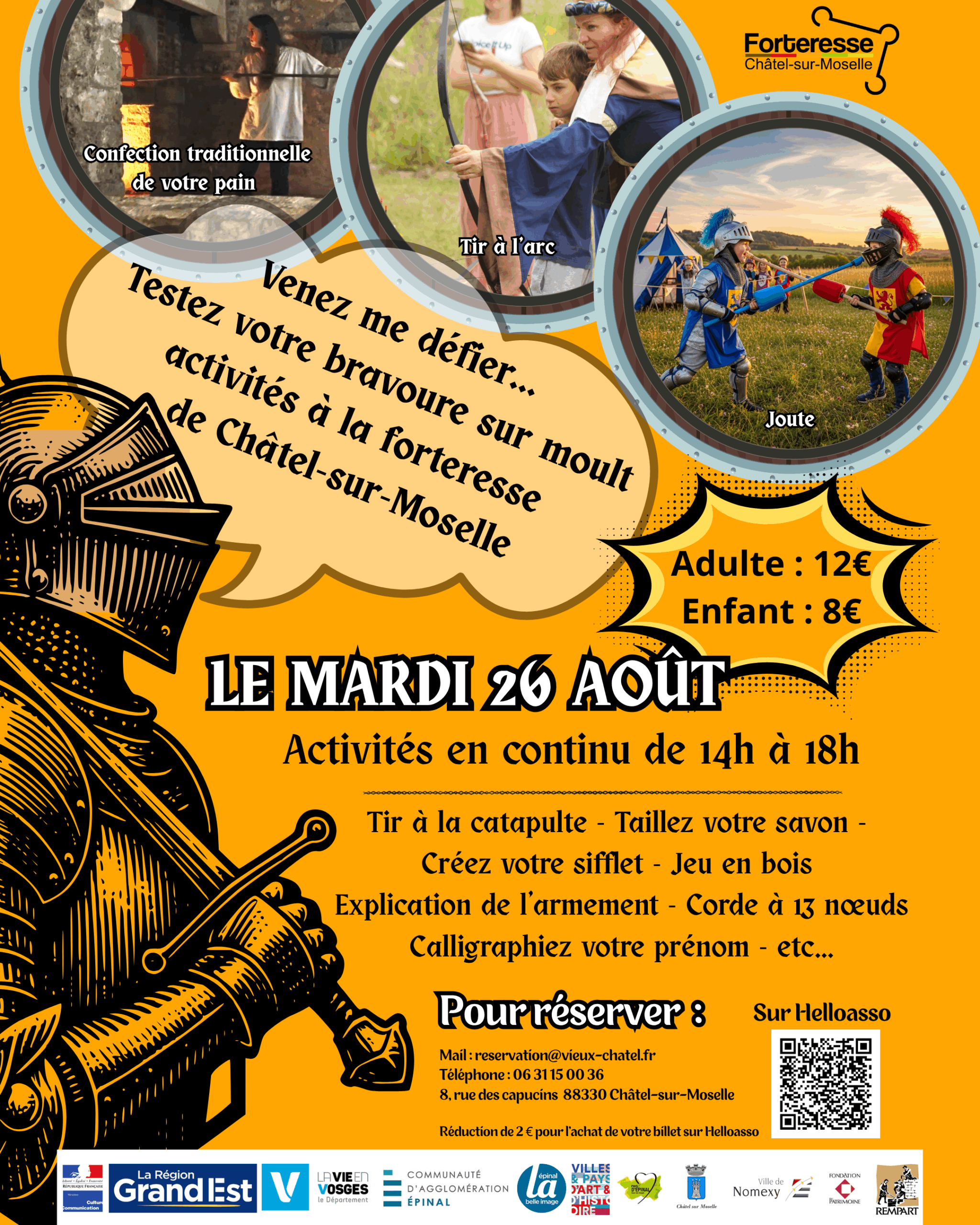 Le défi des chevaliers