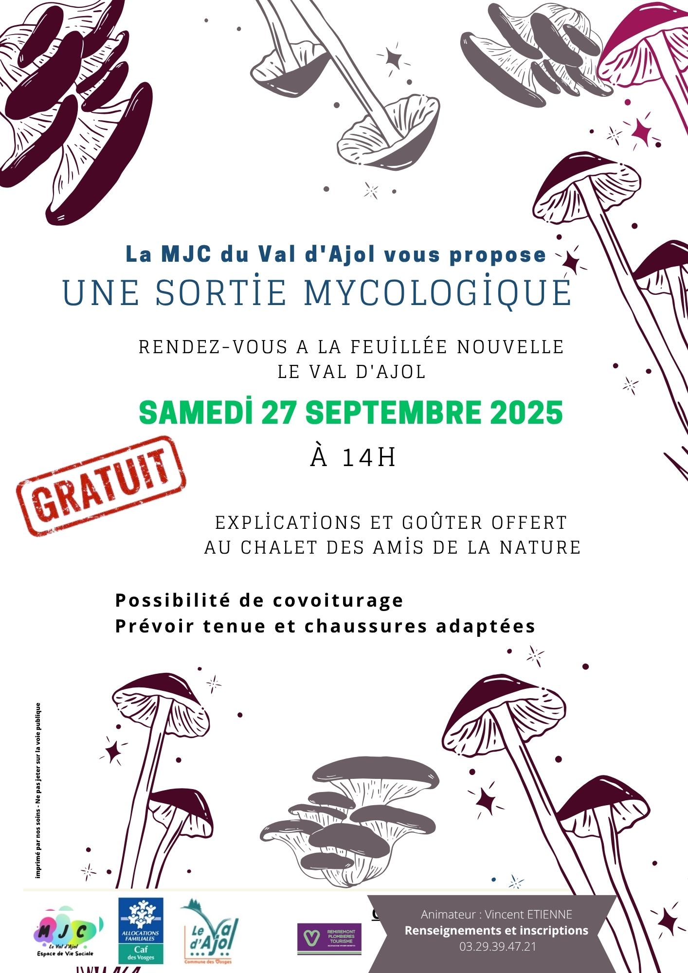 Sortie mycologique