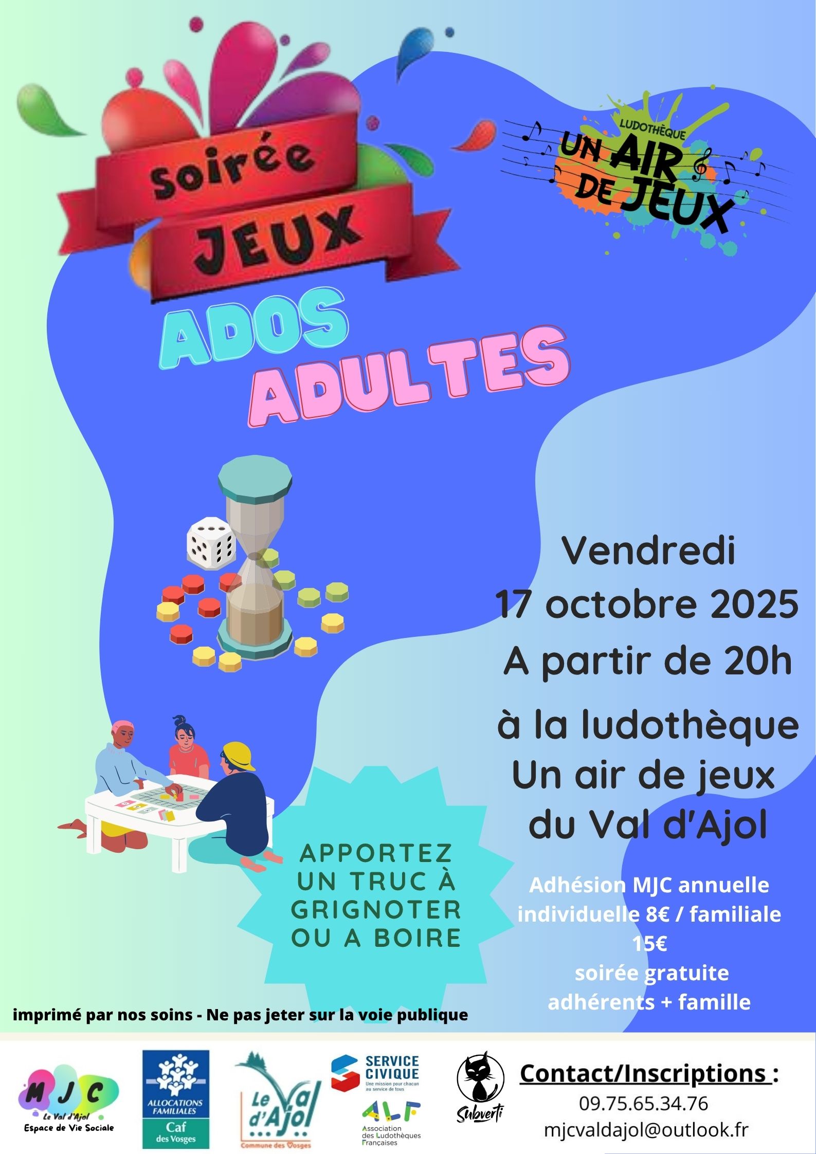 Soirée jeux