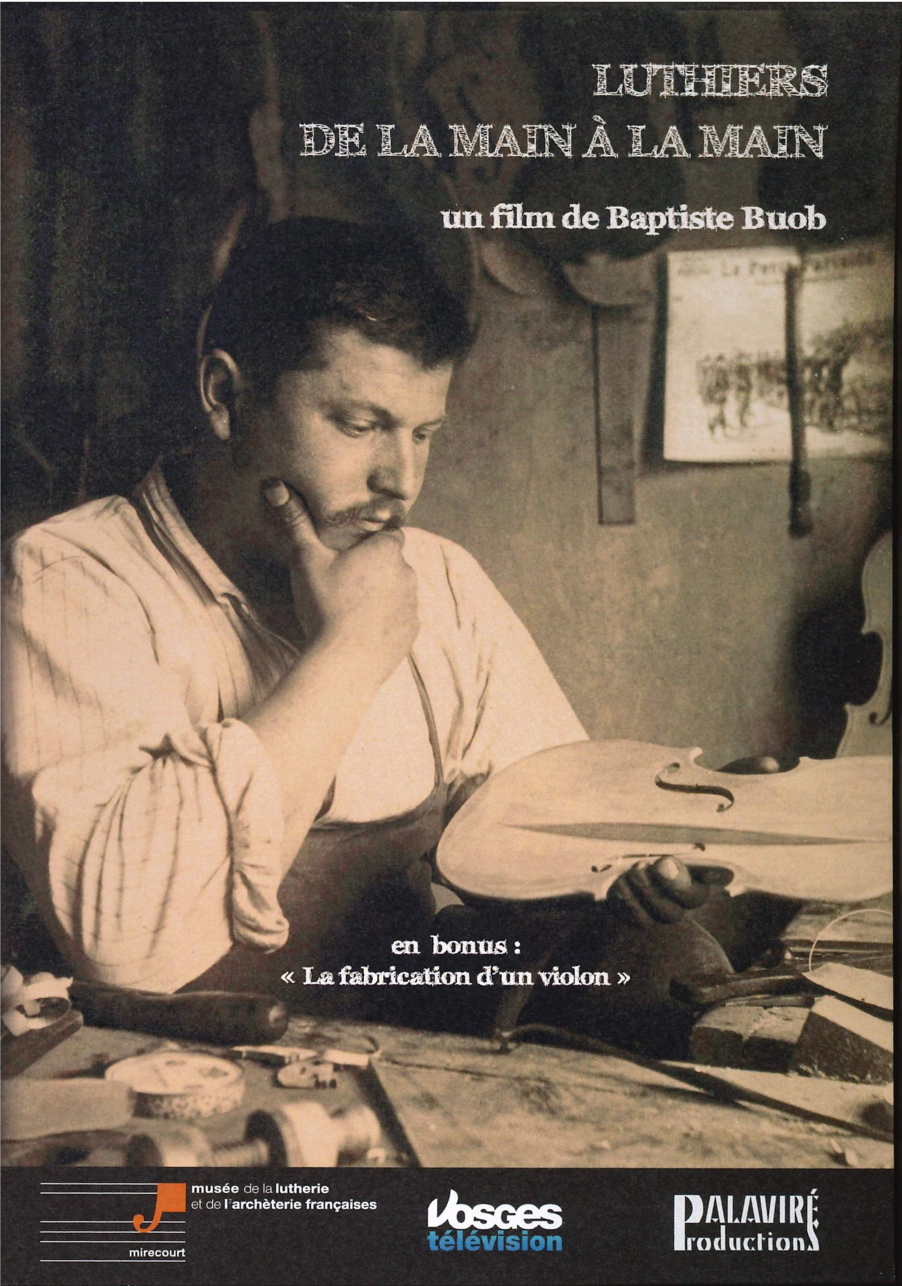 Projection du film documentaire Luthiers, de la main à la main de Baptiste