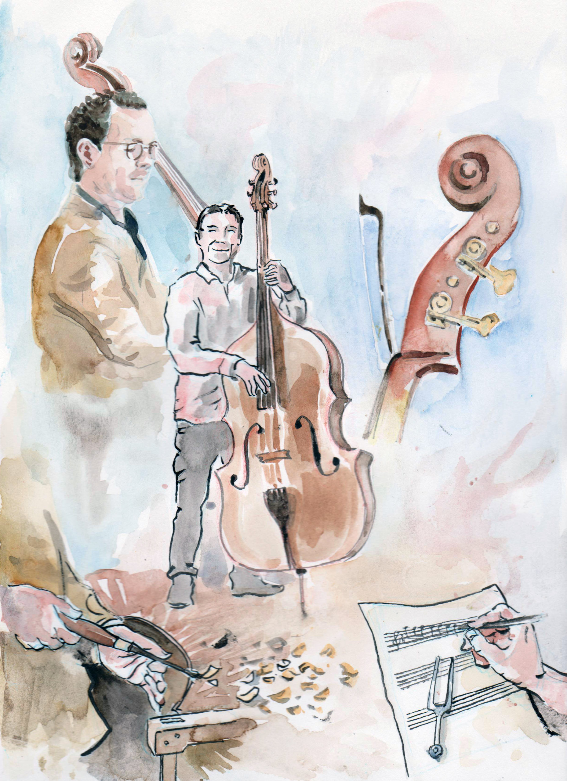 Concert : Histoires de contrebasses