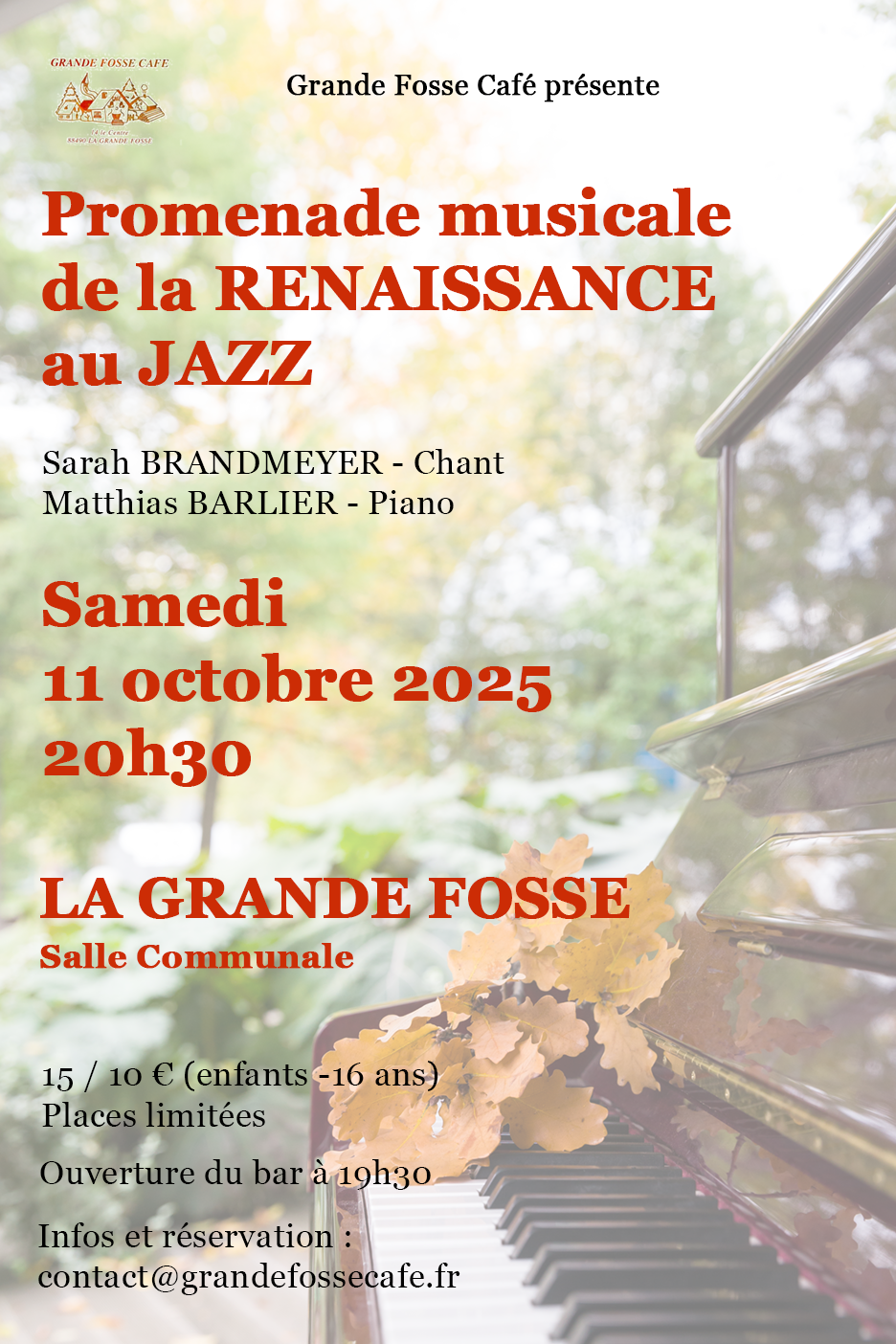 Promenade musicale de la Renaissance au Jazz