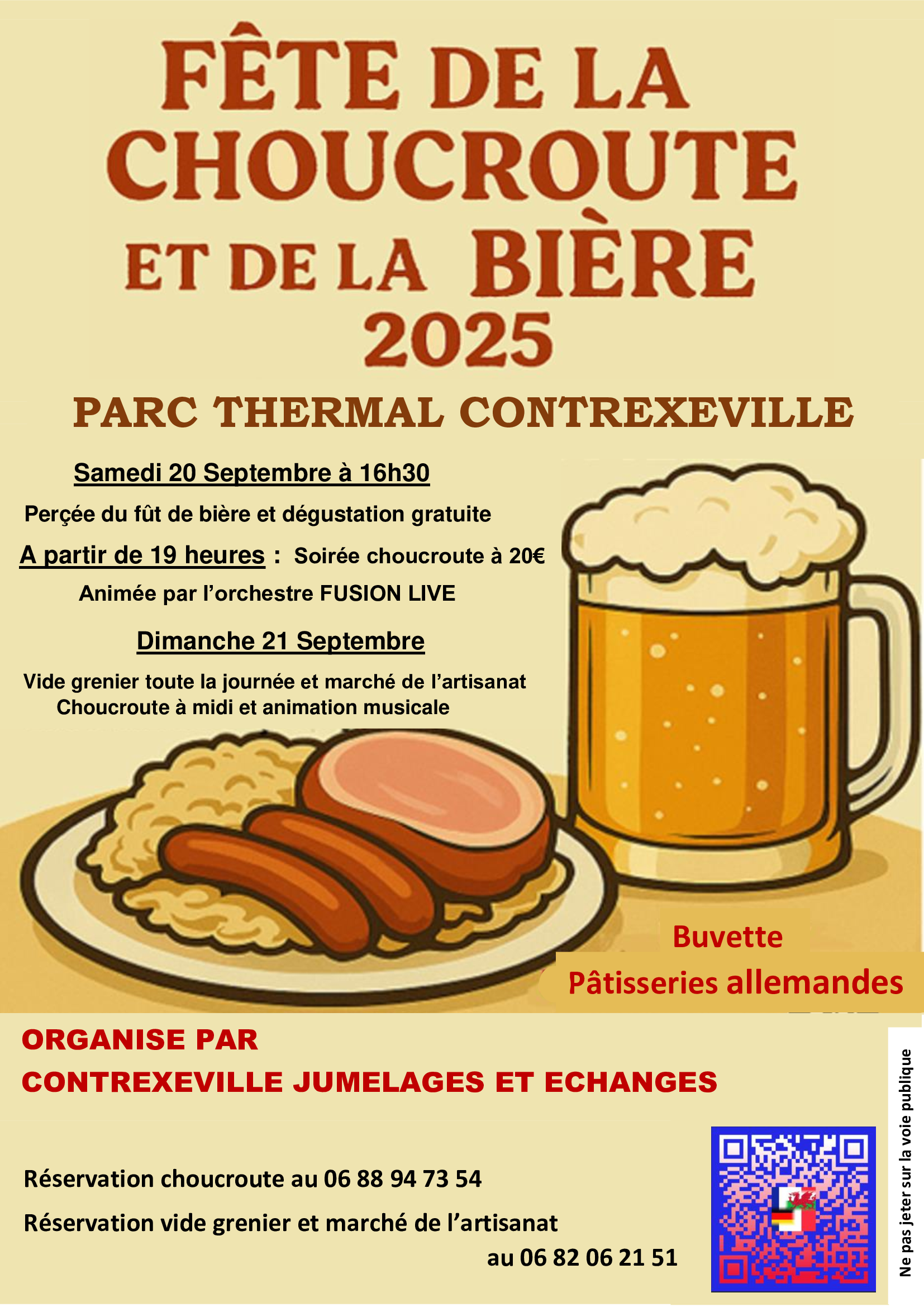 FETE DE LA CHOUCROUTE ET DE LA BIERE 2025