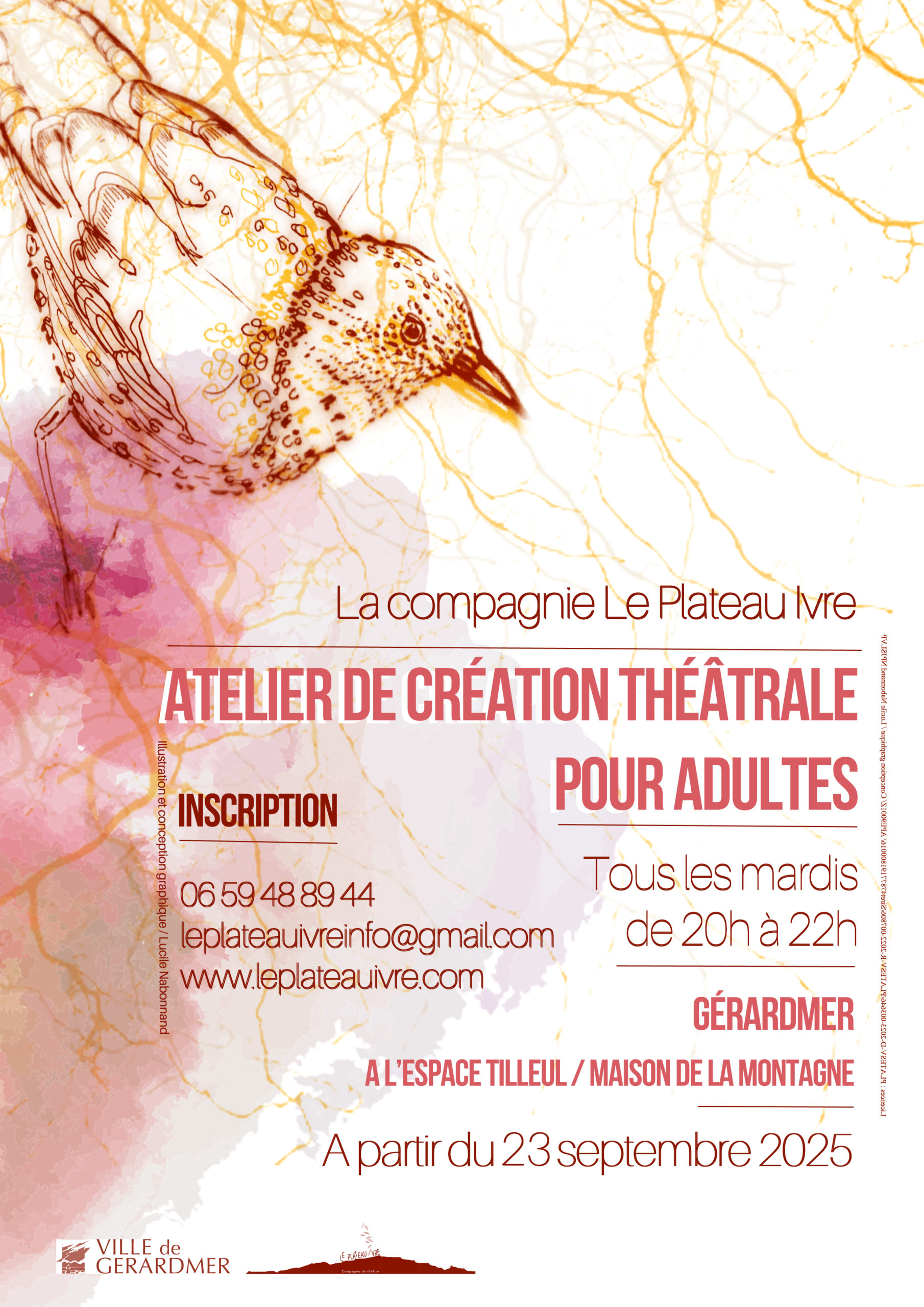 Atelier de création théâtrale pour adultes