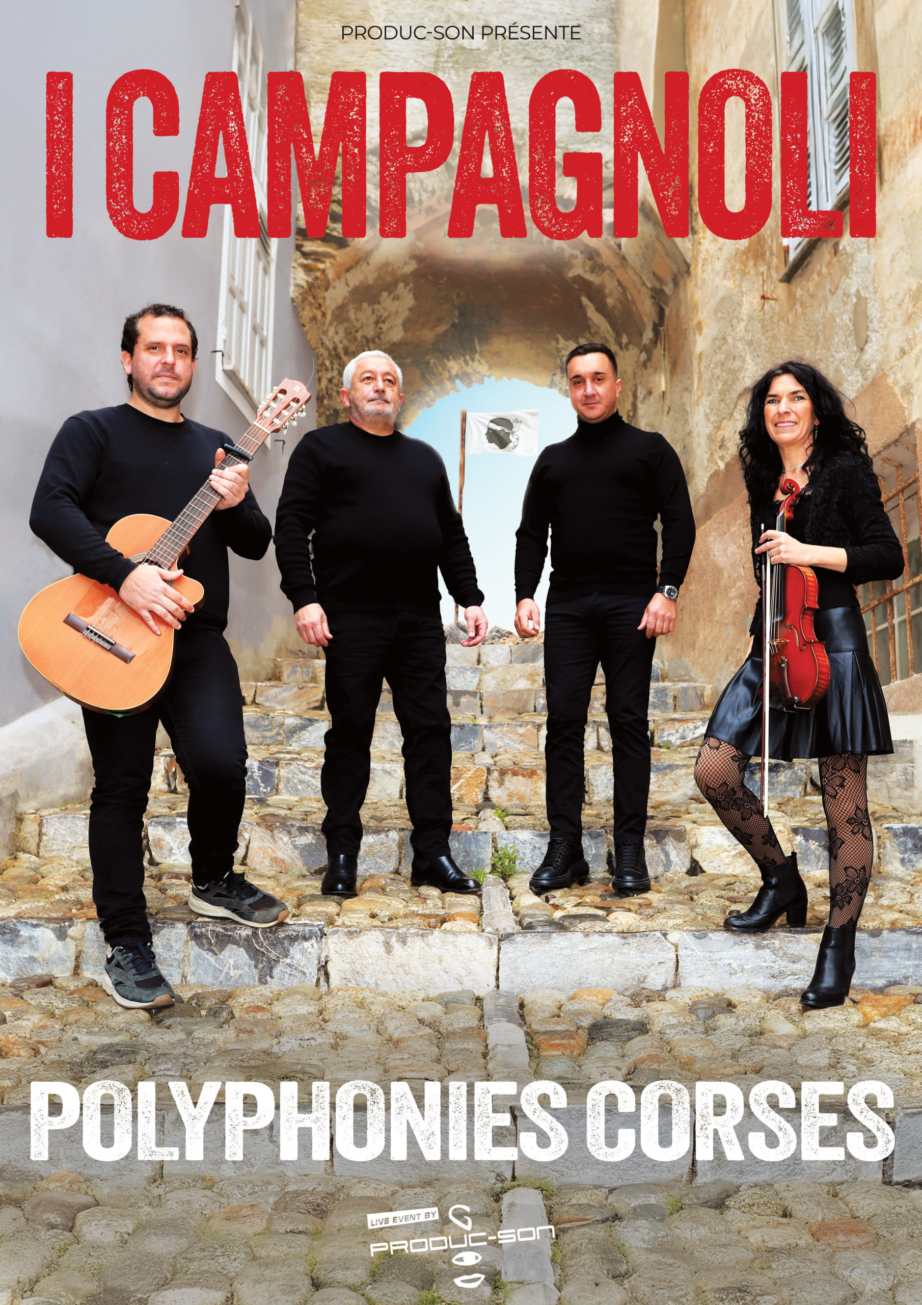 I CAMPAGNOLI en concert - Polyphonies Corses