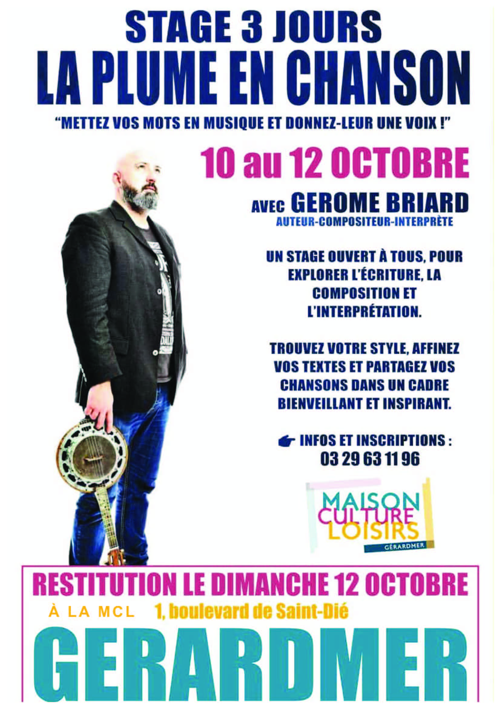 Atelier d’écriture