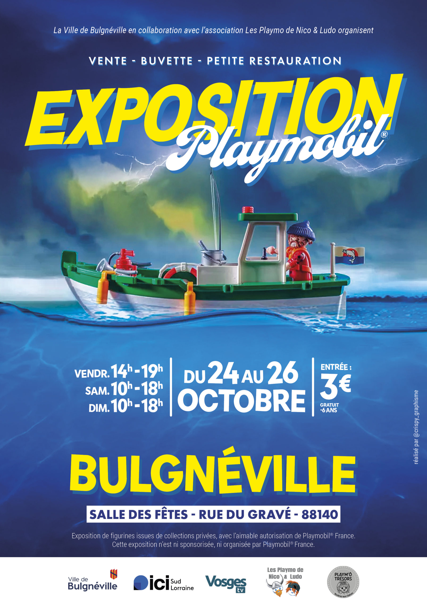 EXPOSITION PLAYMOBIL BULGNEVILLE