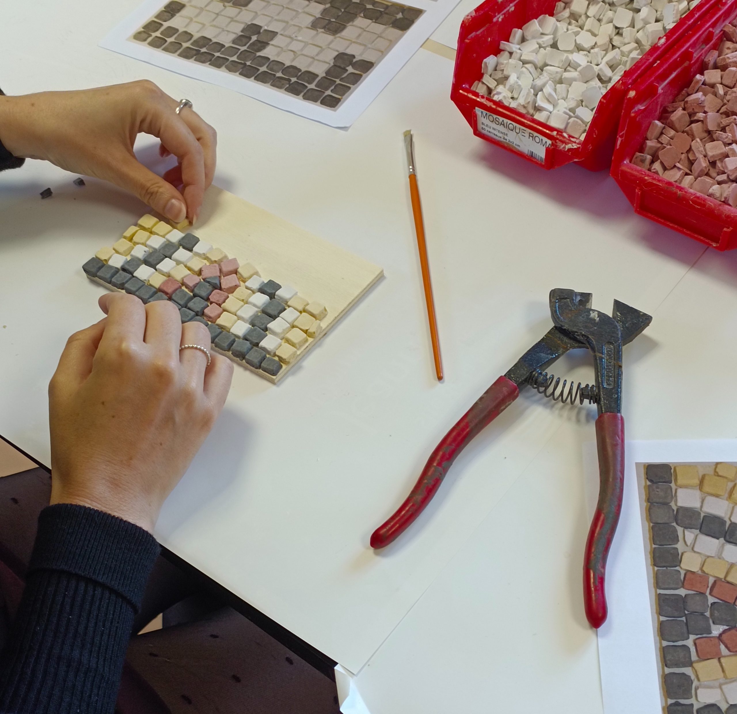 Atelier mosaïque