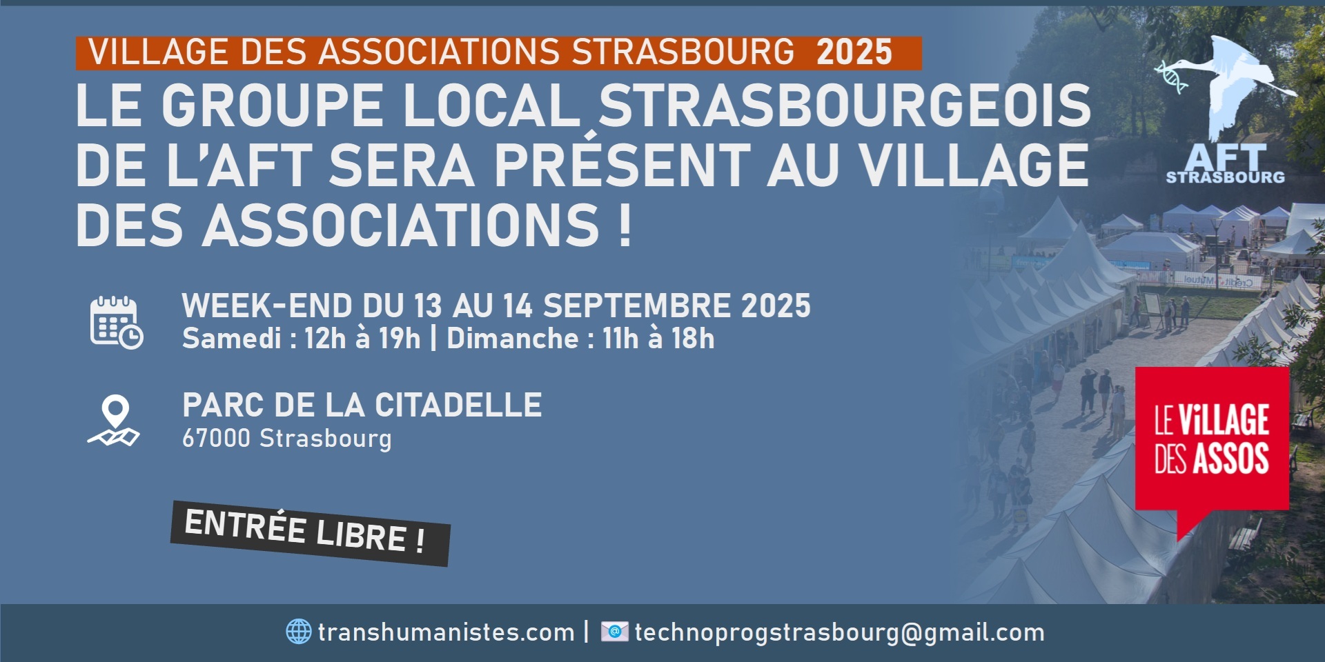 AFT67 au Village des associations 2025 à Strasbourg