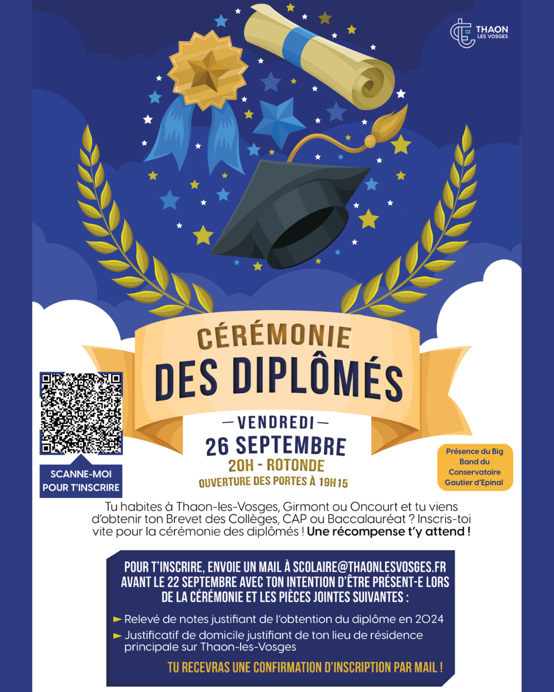 Cérémonie des diplômés