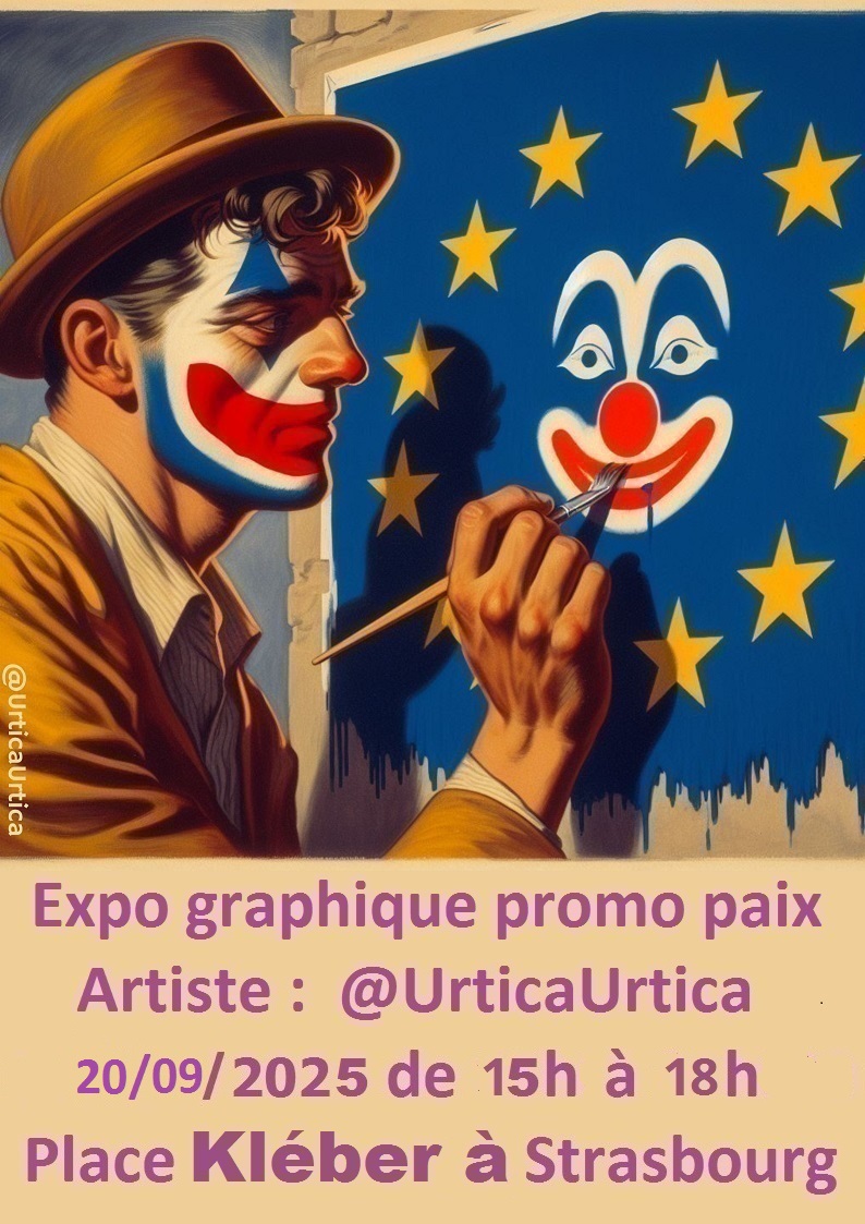 Expo @UrticaUrtica : dessins de l’ex France.