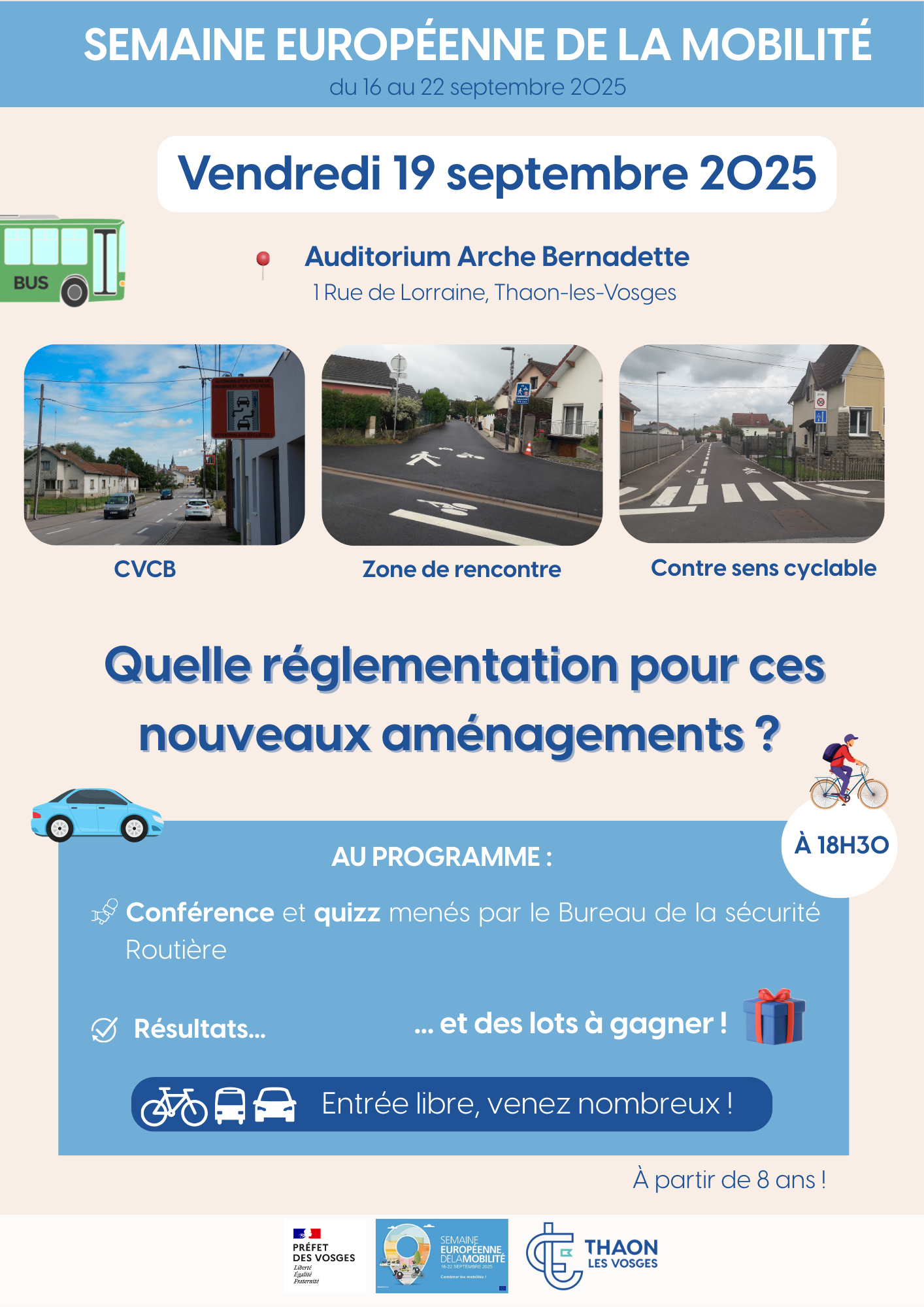 Conférence sur la semaine européenne de la mobilité