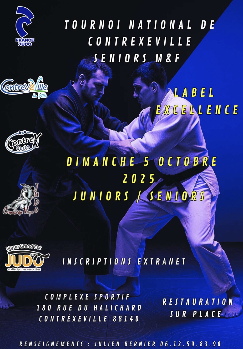 TOURNOI JUDO SÉNIORS LABELE EXCELLENCE