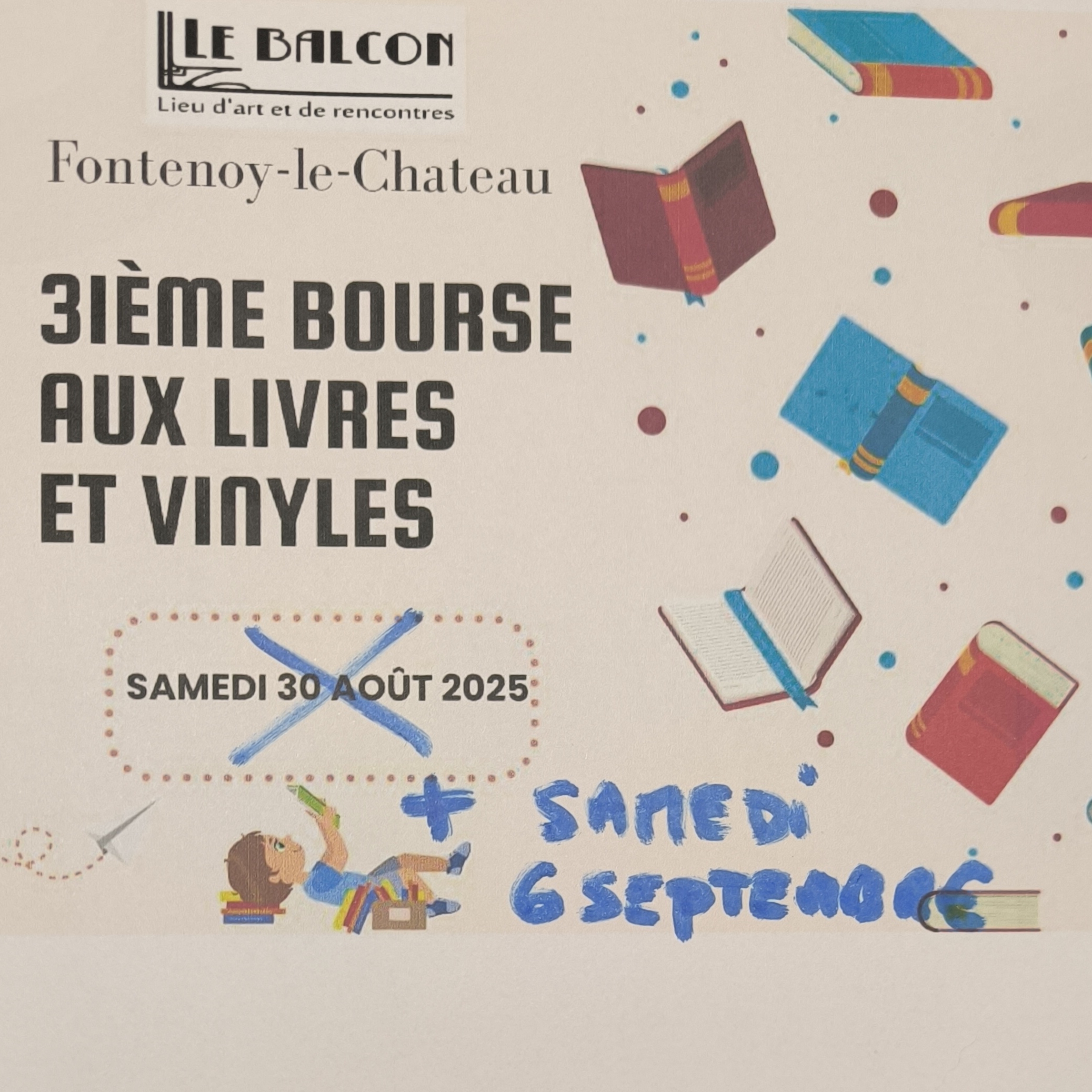 Bourse aux livres et vinyles
