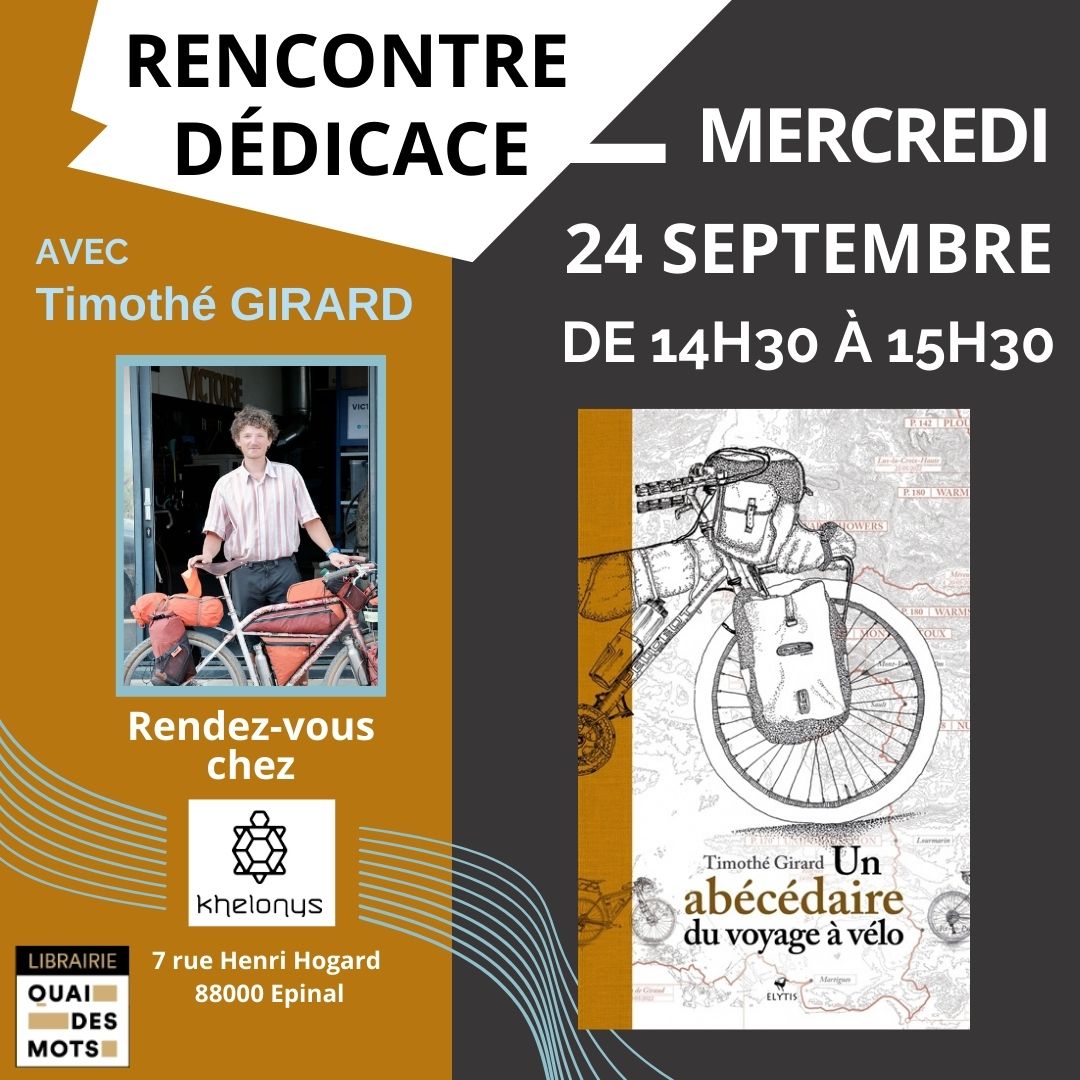 Rencontre-dédicace avec Timothé Girard Rencontre-dédicace avec Timothé Girard