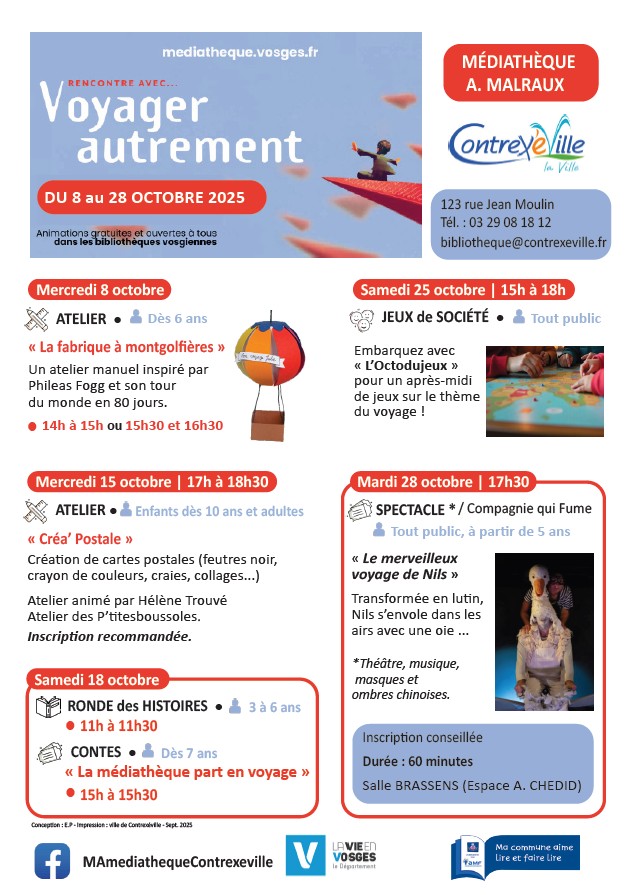 Rencontres avec … voyager autrement